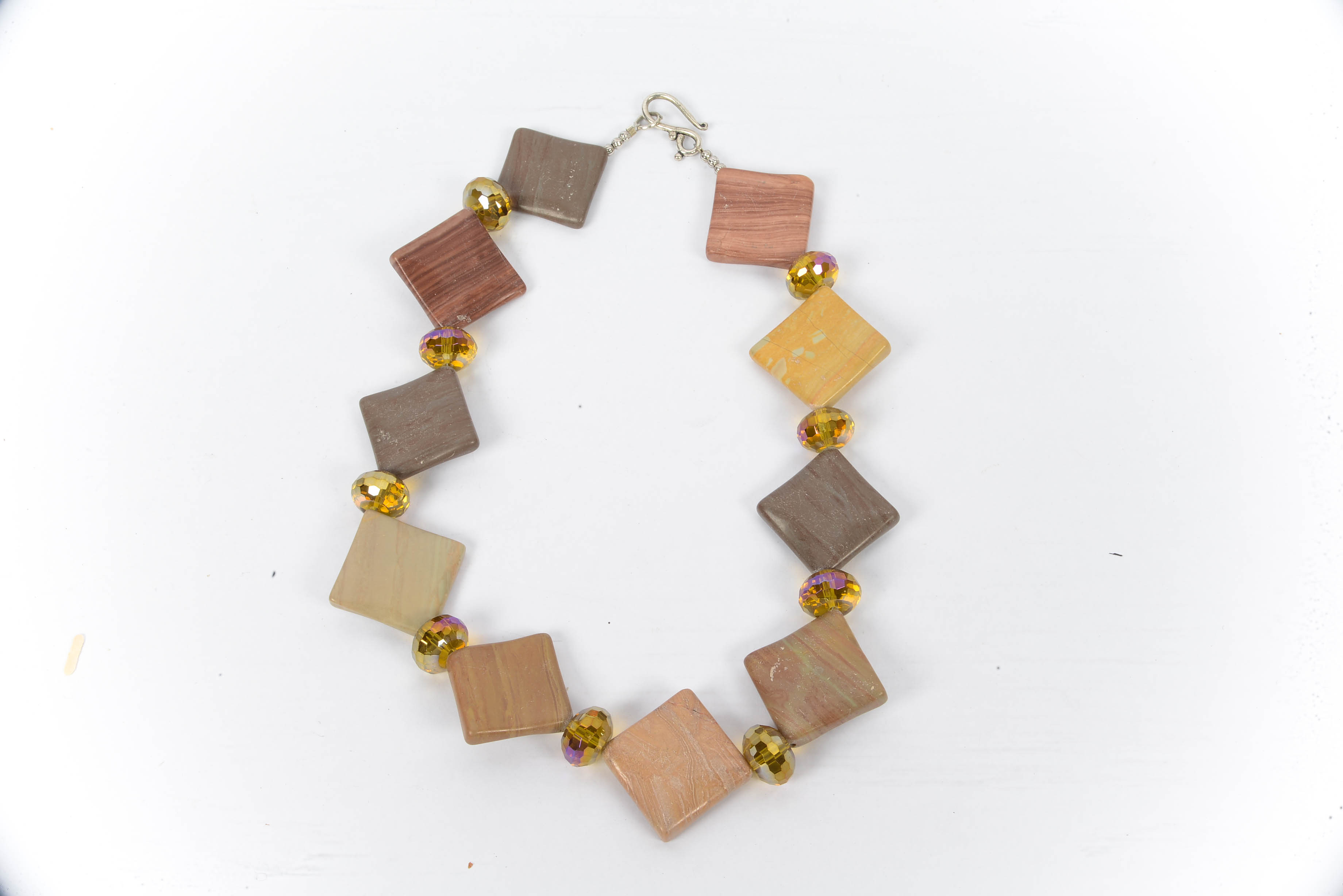 Natural Stone Jewelry - Turquoise, Rose Crystal, Tiger's Eye