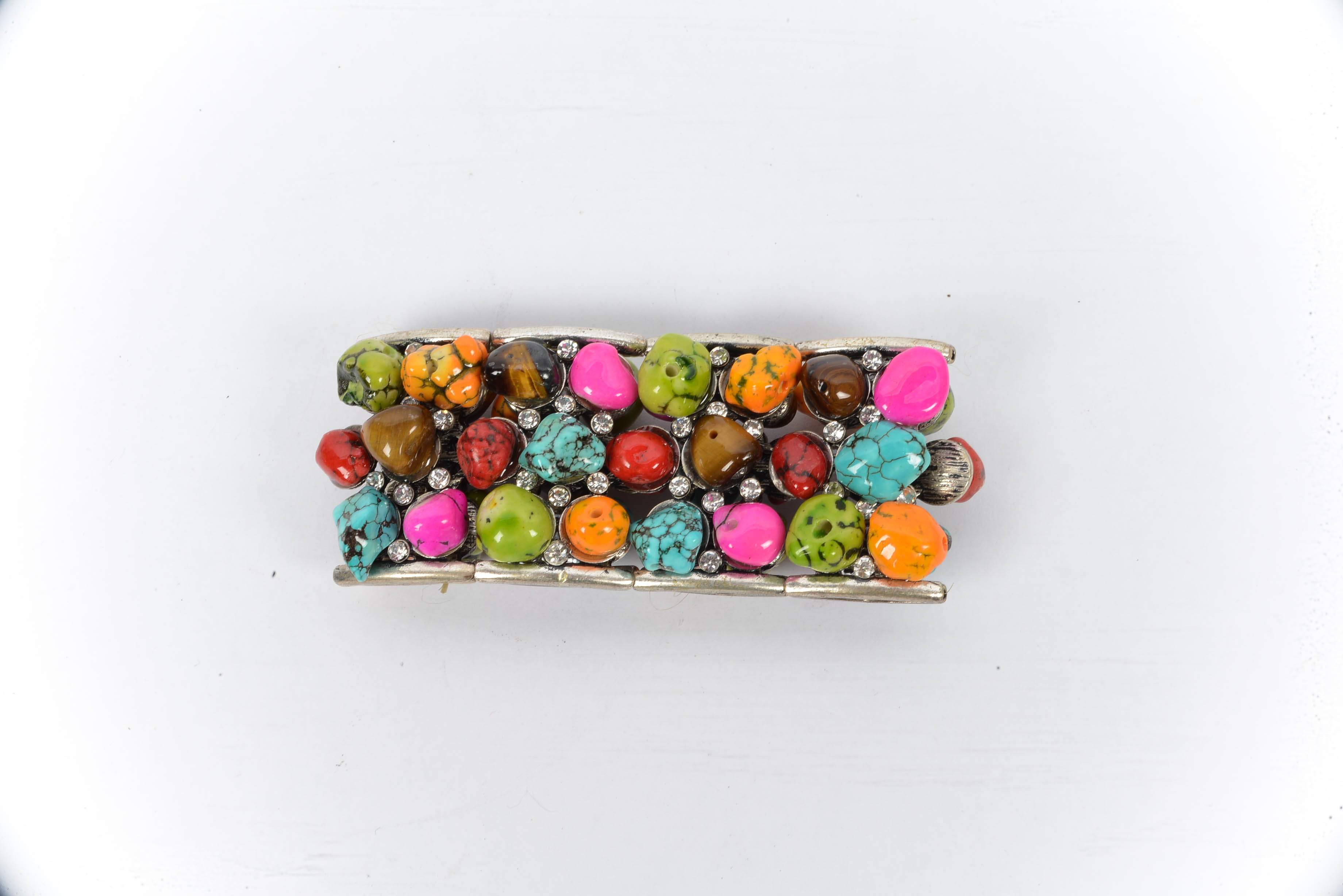 Natural Stone Jewelry - Turquoise, Rose Crystal, Tiger's Eye