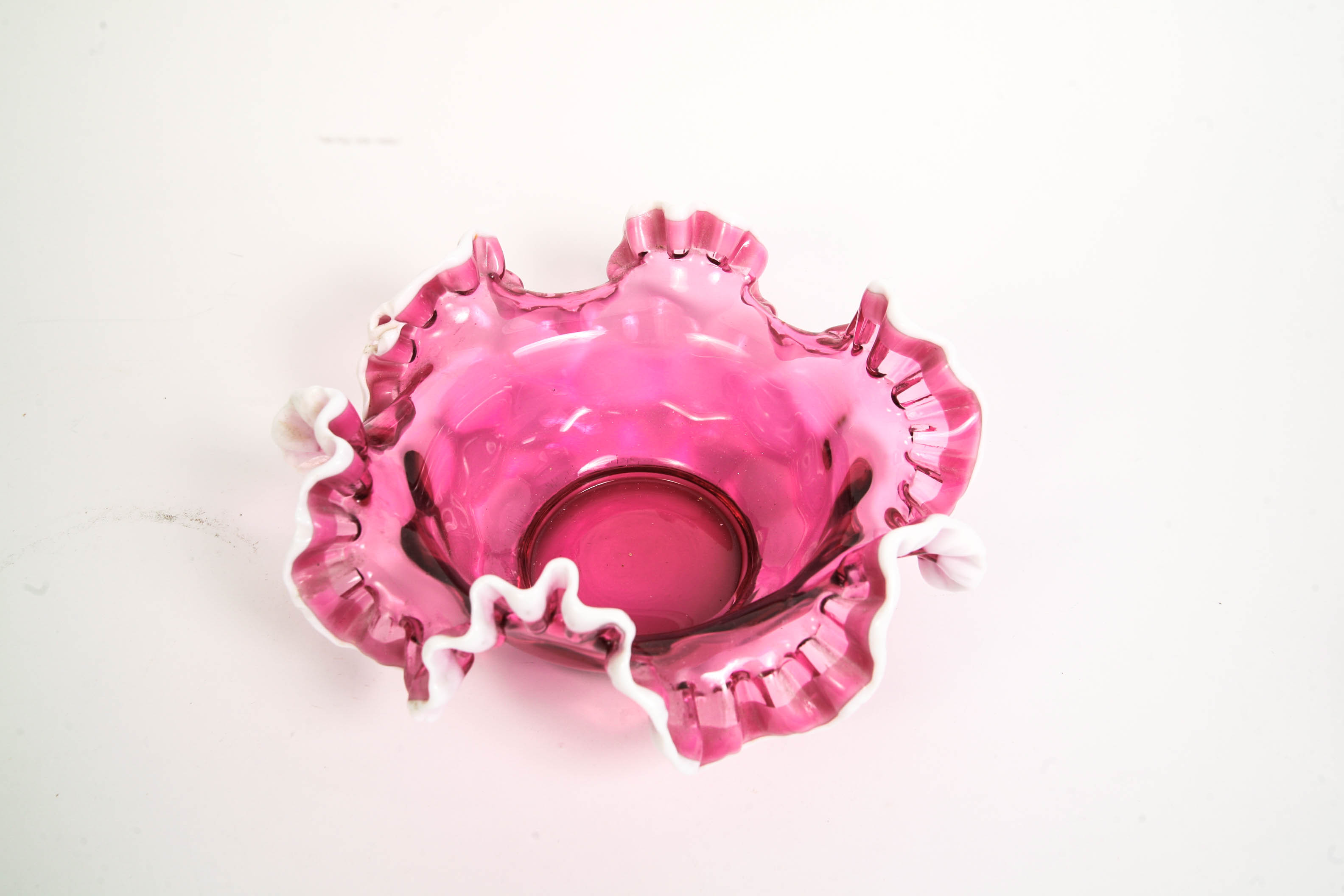 Assortment of Pink Glassware