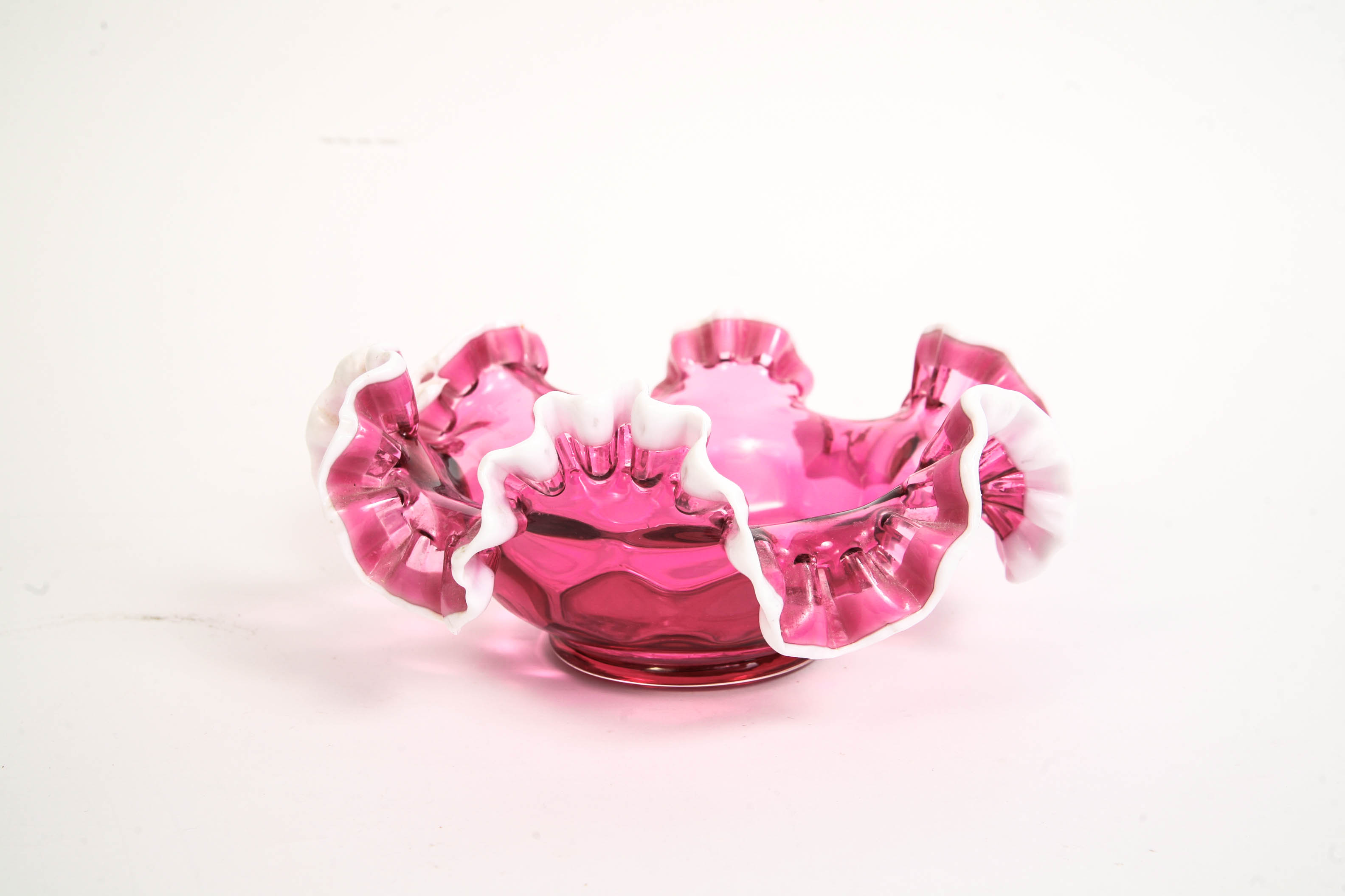 Assortment of Pink Glassware