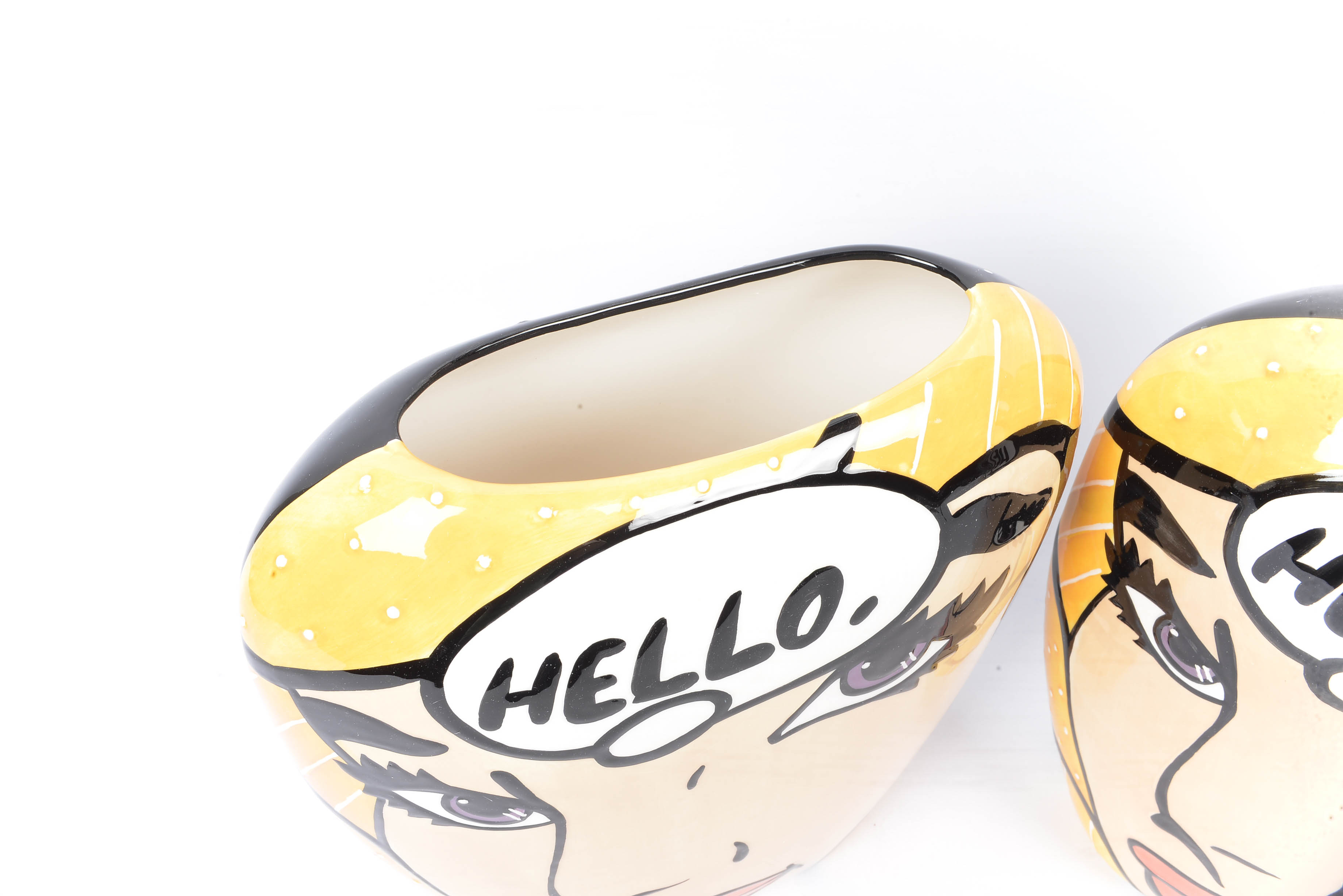Joanne DeLomba "Hello Sexy Lady" Pop Art Vases
