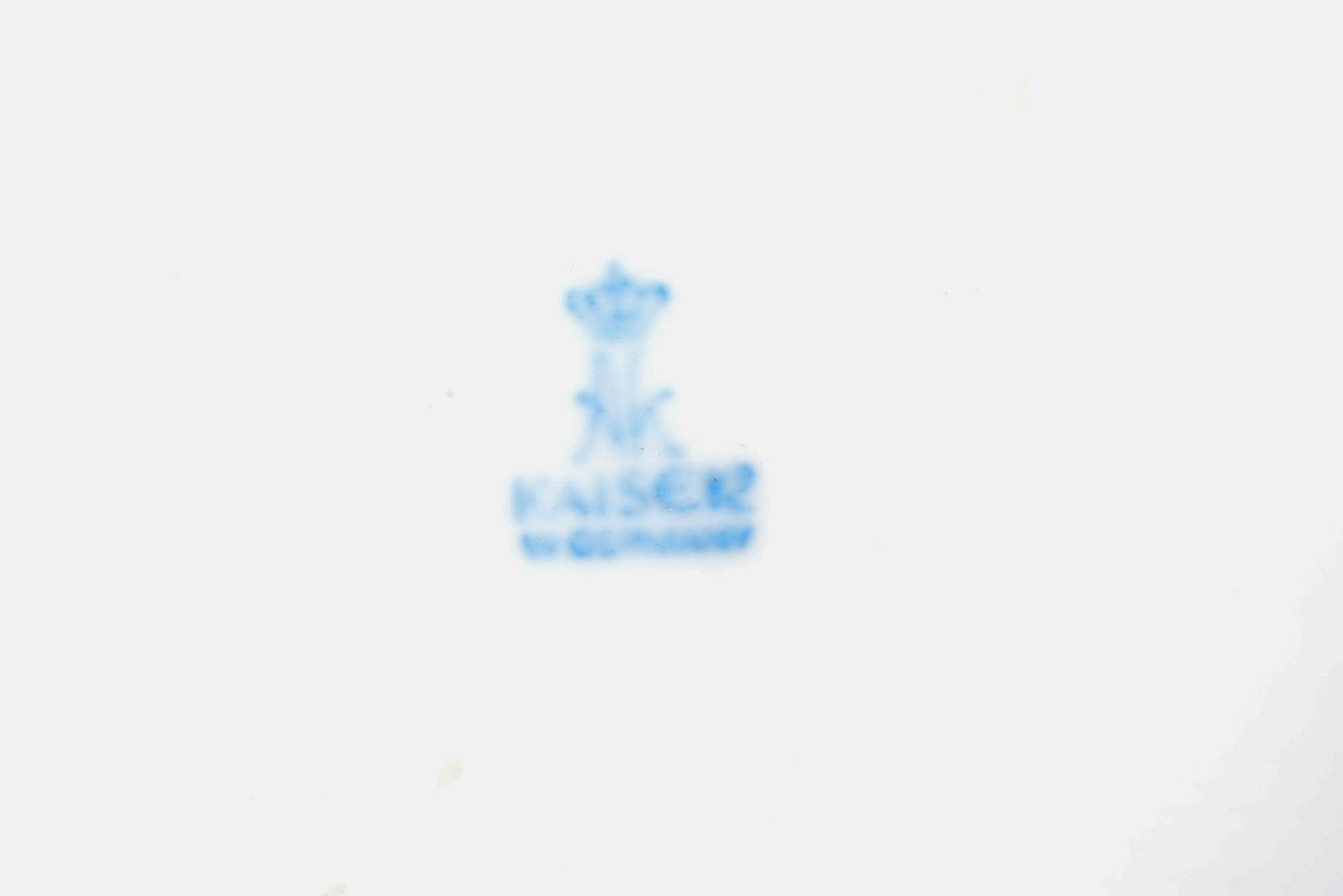 Kaiser Hand Painted Gold Gilt AOG Jar with a Capped Dome Lid from West Germany