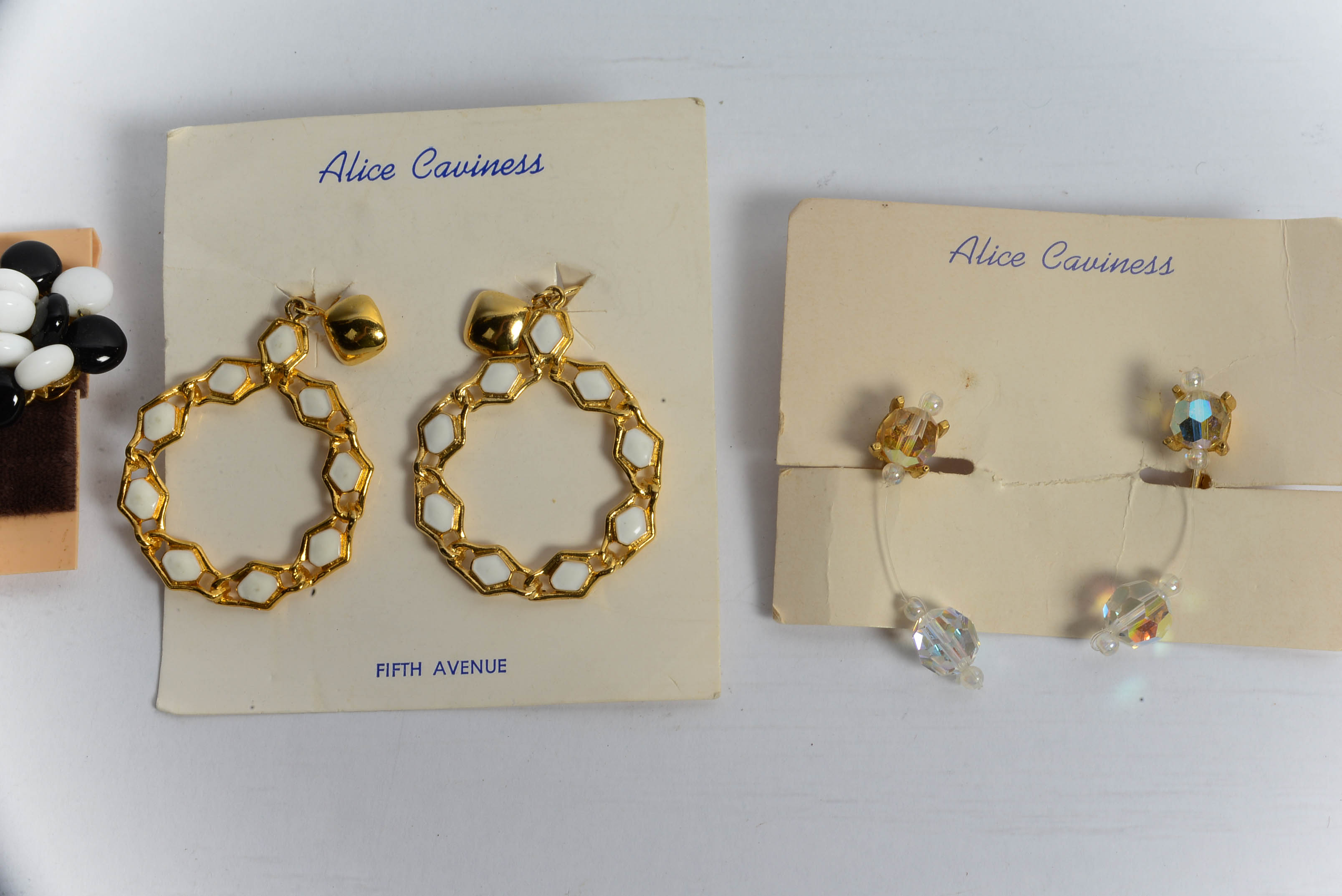 Alice Caviness Fifth Avenue 1950's Earrings