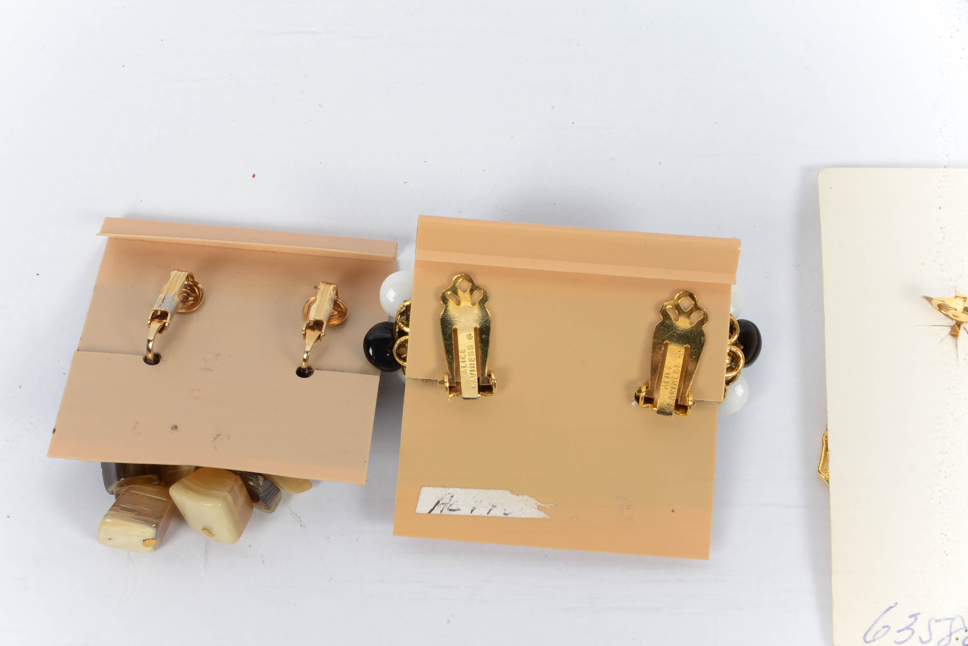 Alice Caviness Fifth Avenue 1950's Earrings