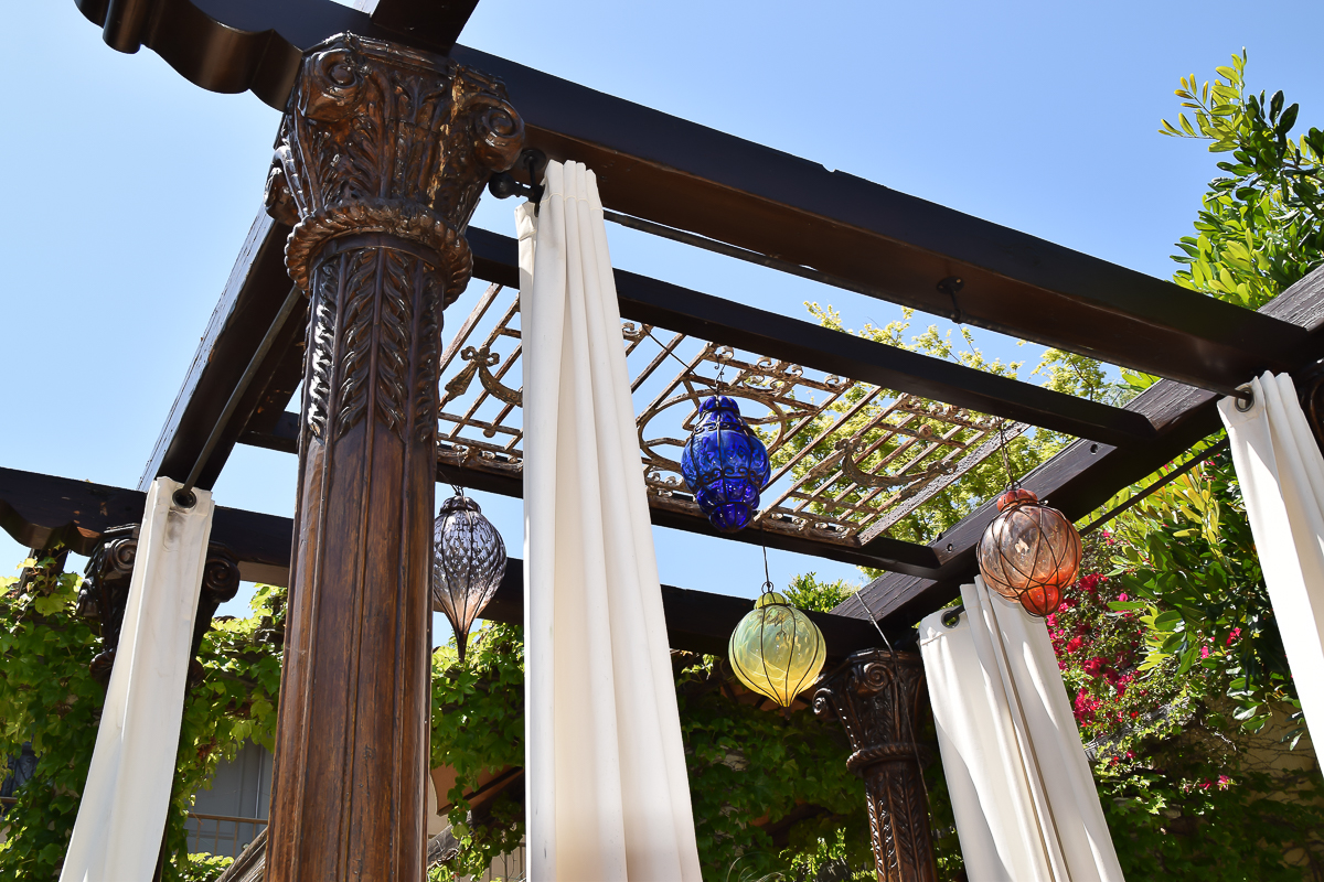 Antique Outdoor Canopy Bed