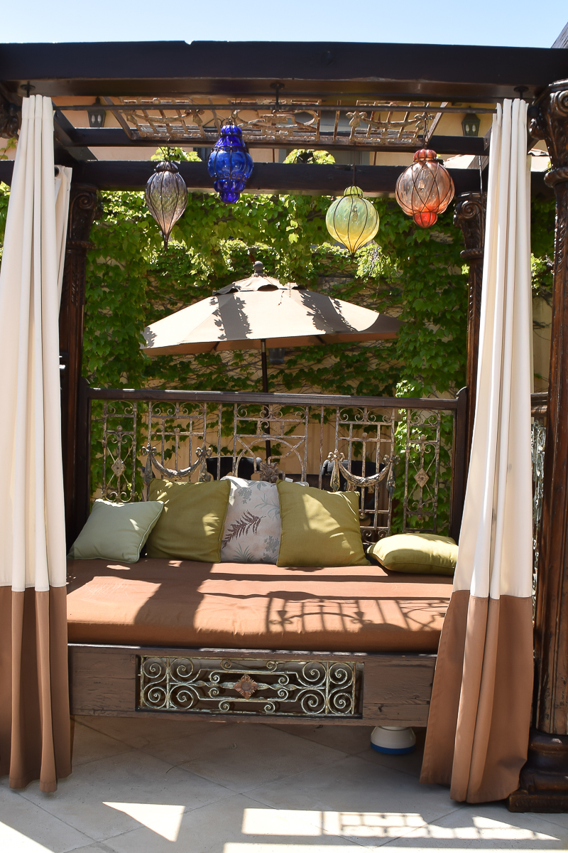 Antique Outdoor Canopy Bed