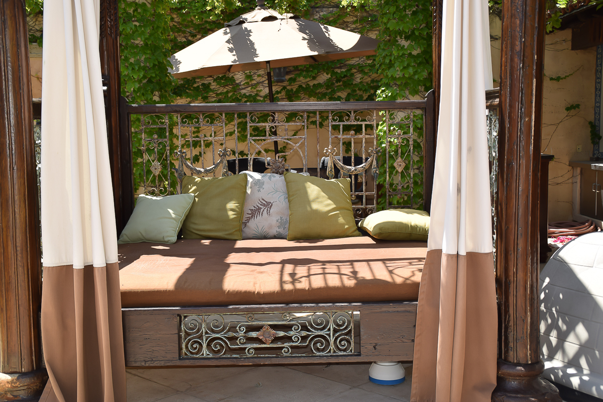 Antique Outdoor Canopy Bed