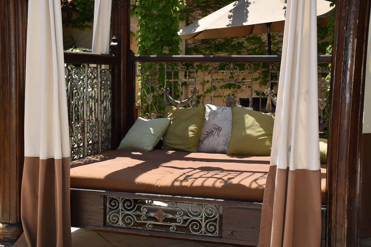 Antique Outdoor Canopy Bed