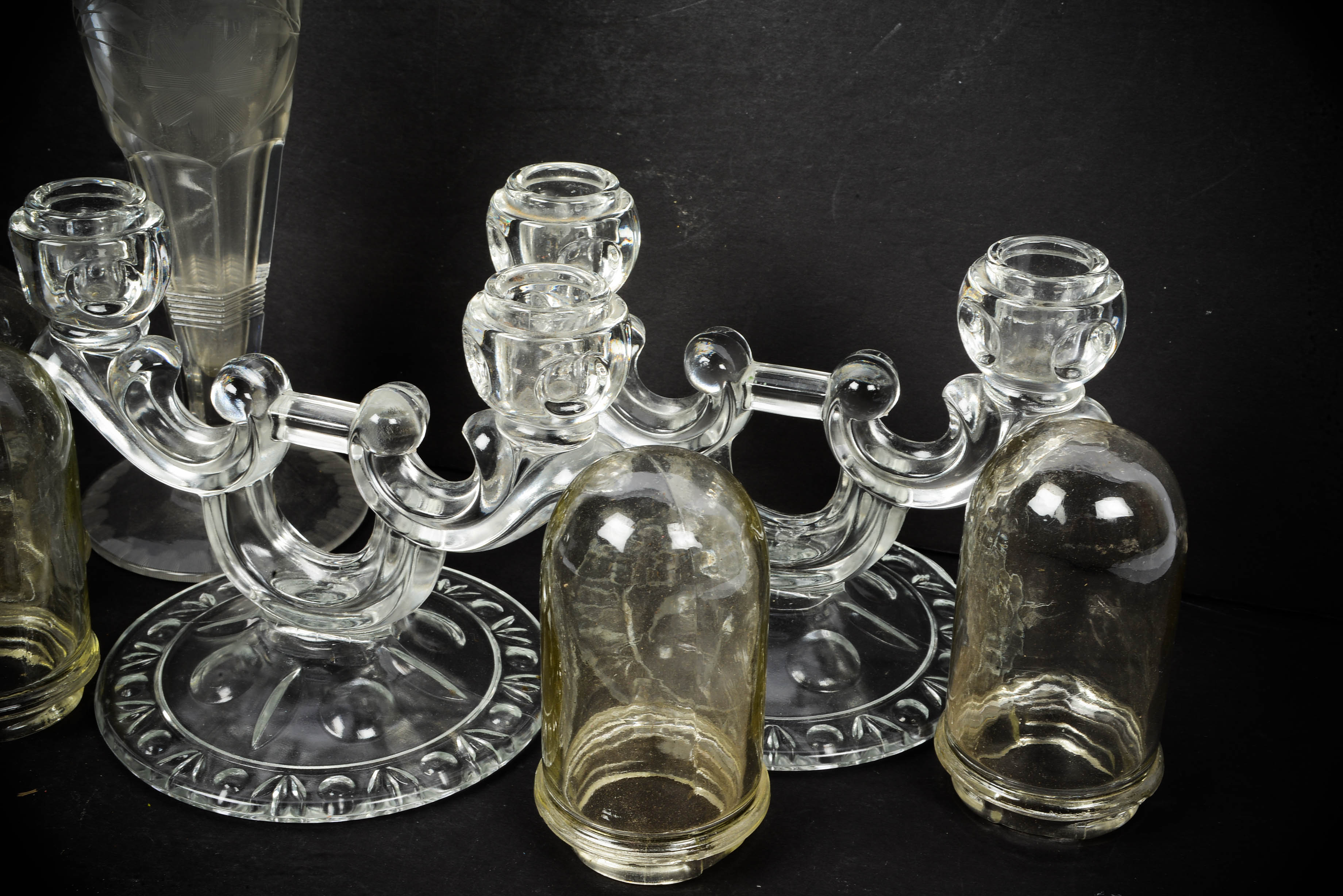 EAPG Group - Candelabras, McKee Innovation Vase and More