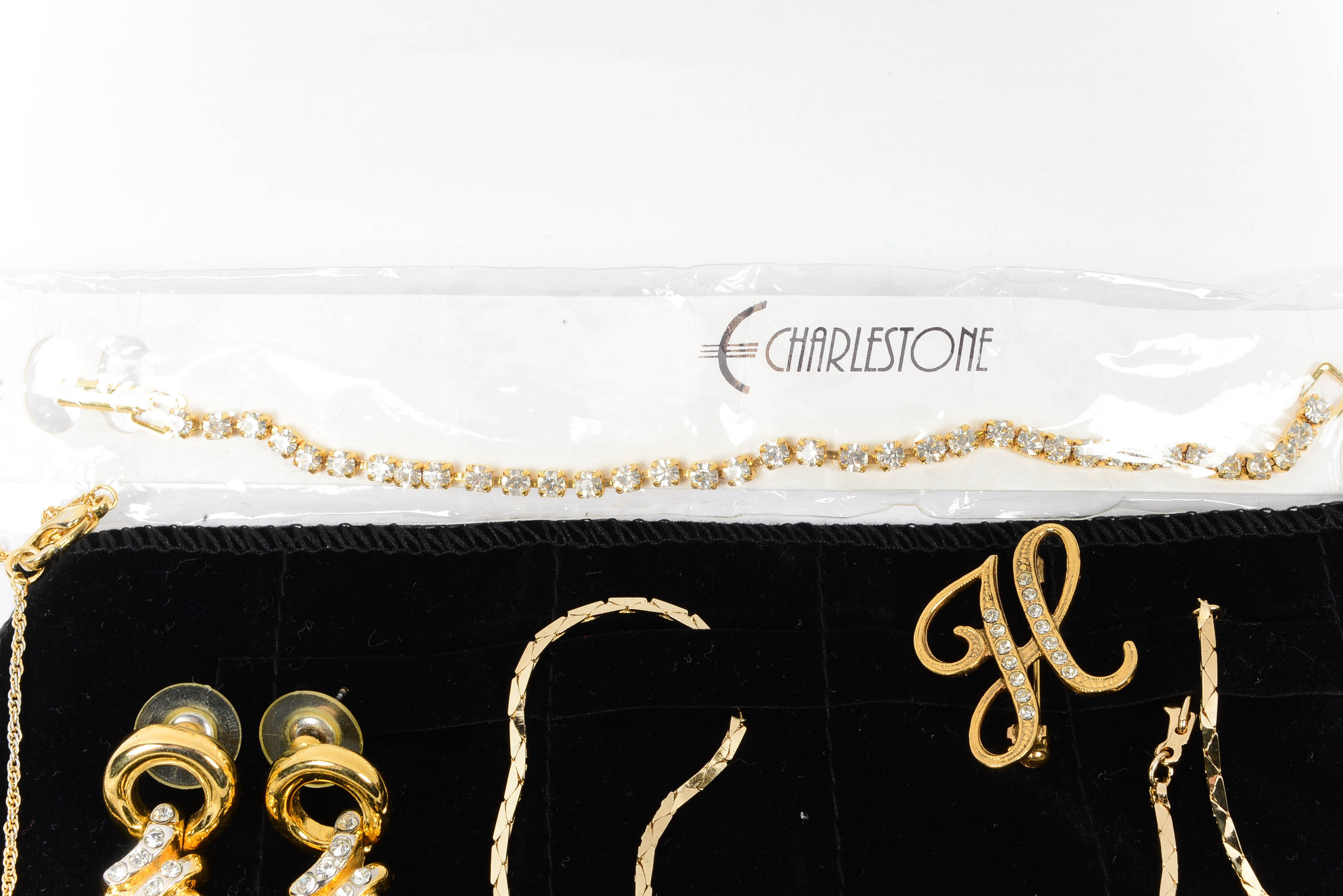 Crystal and Rhinestone Jewelry Selection