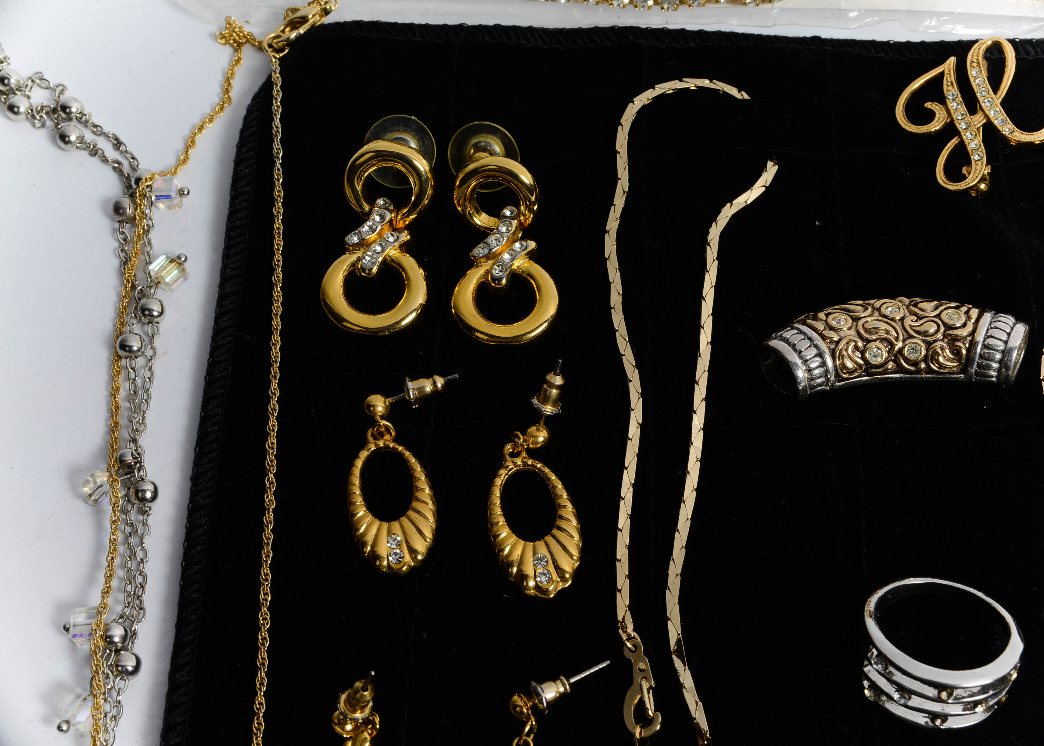 Crystal and Rhinestone Jewelry Selection