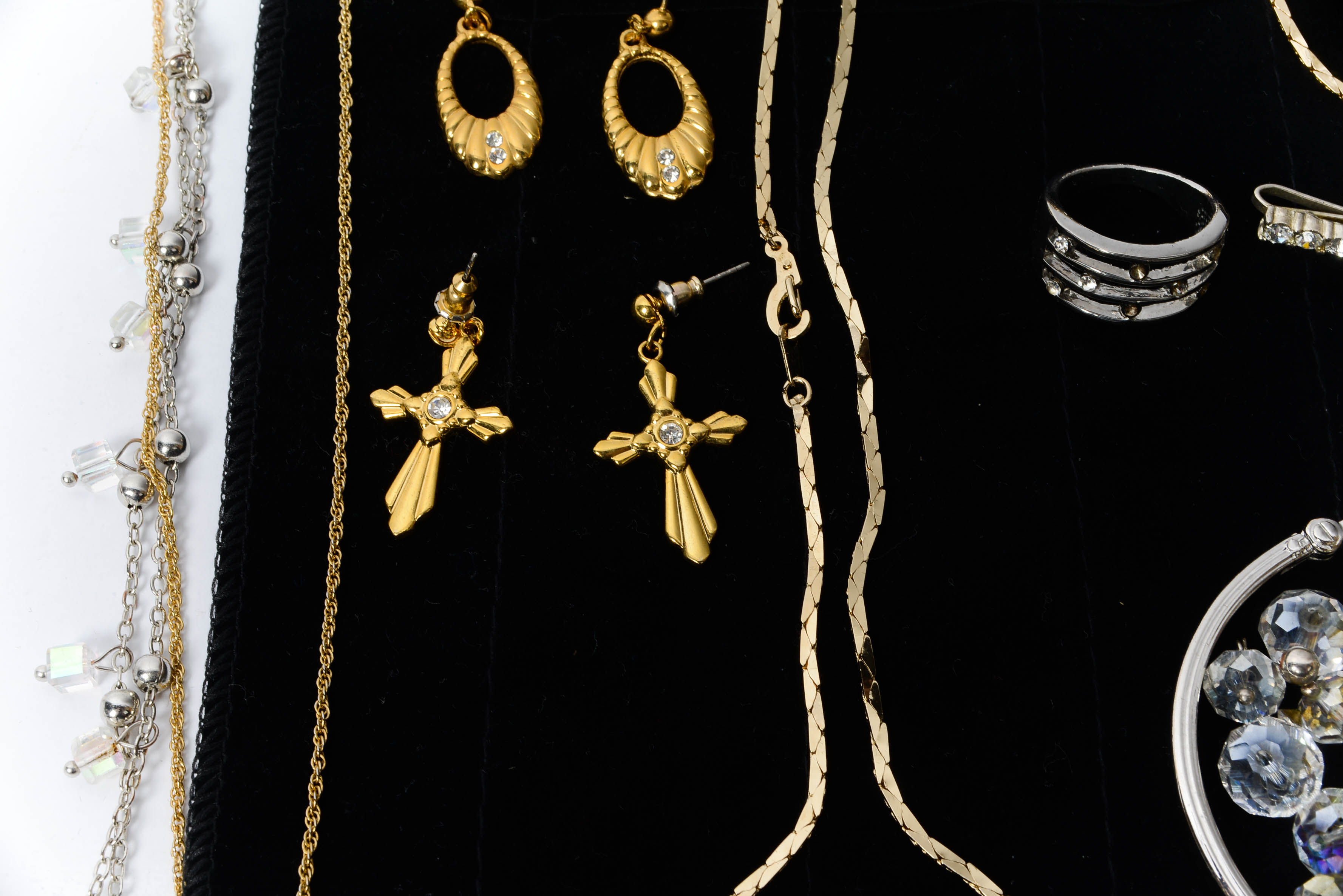 Crystal and Rhinestone Jewelry Selection