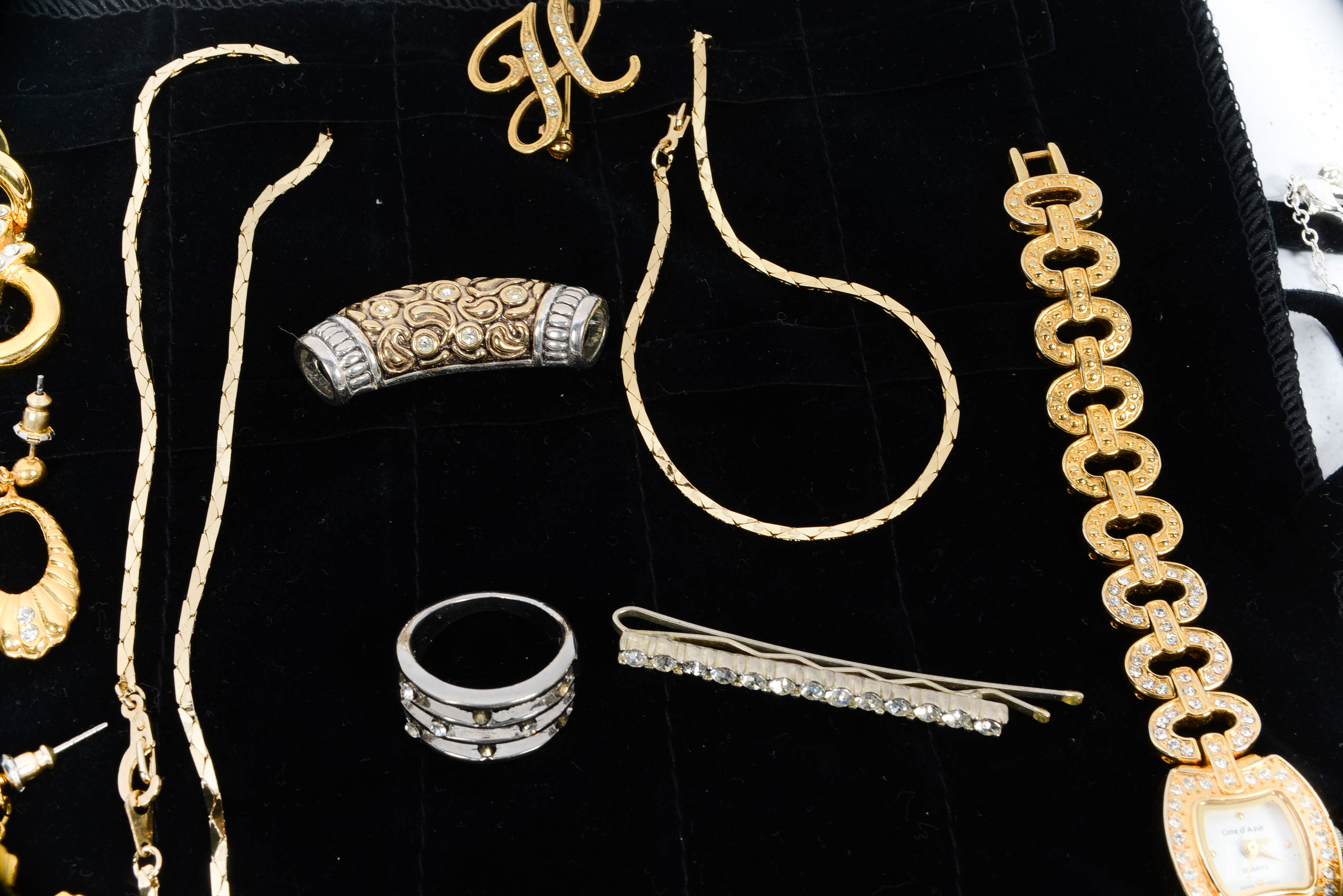 Crystal and Rhinestone Jewelry Selection