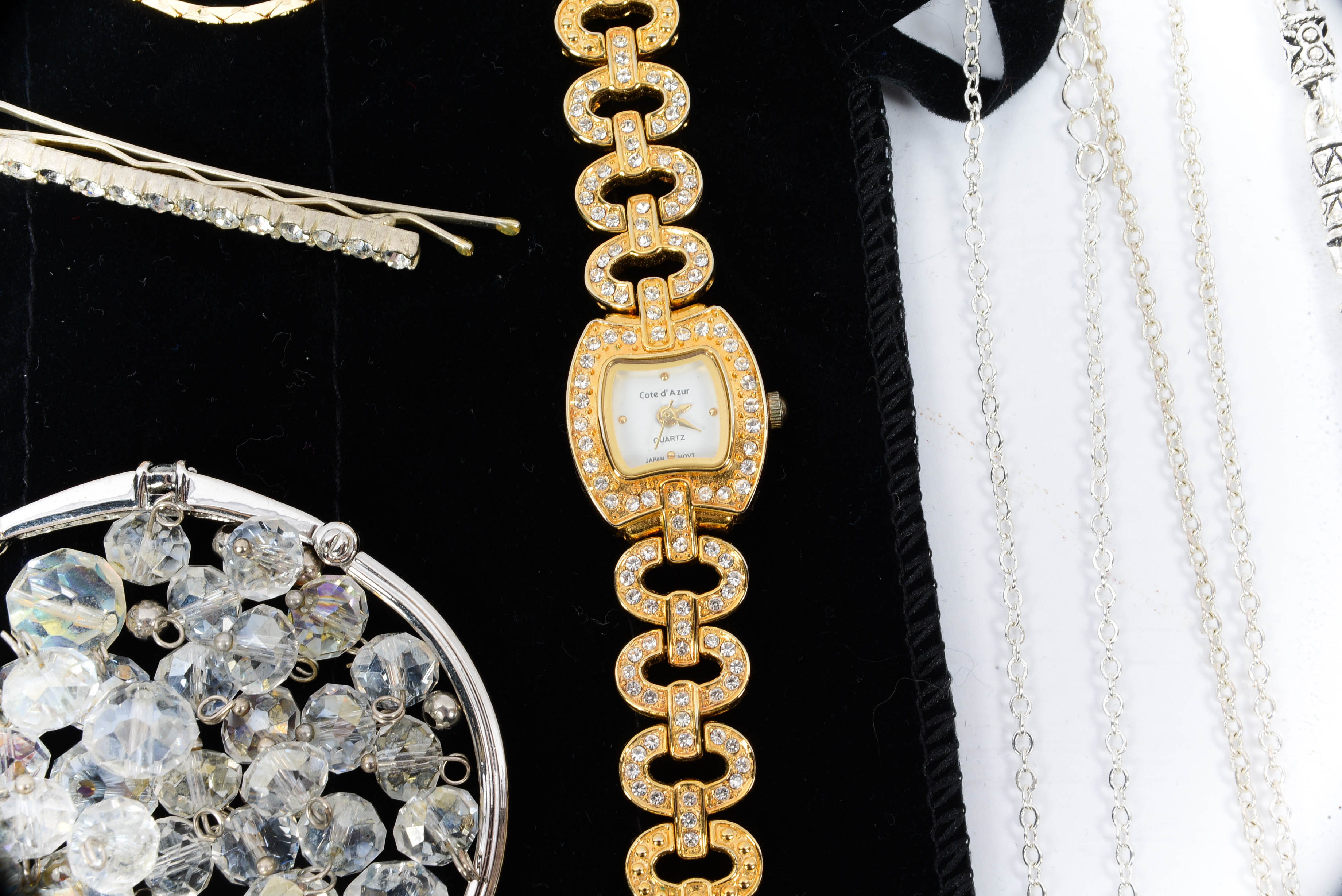 Crystal and Rhinestone Jewelry Selection