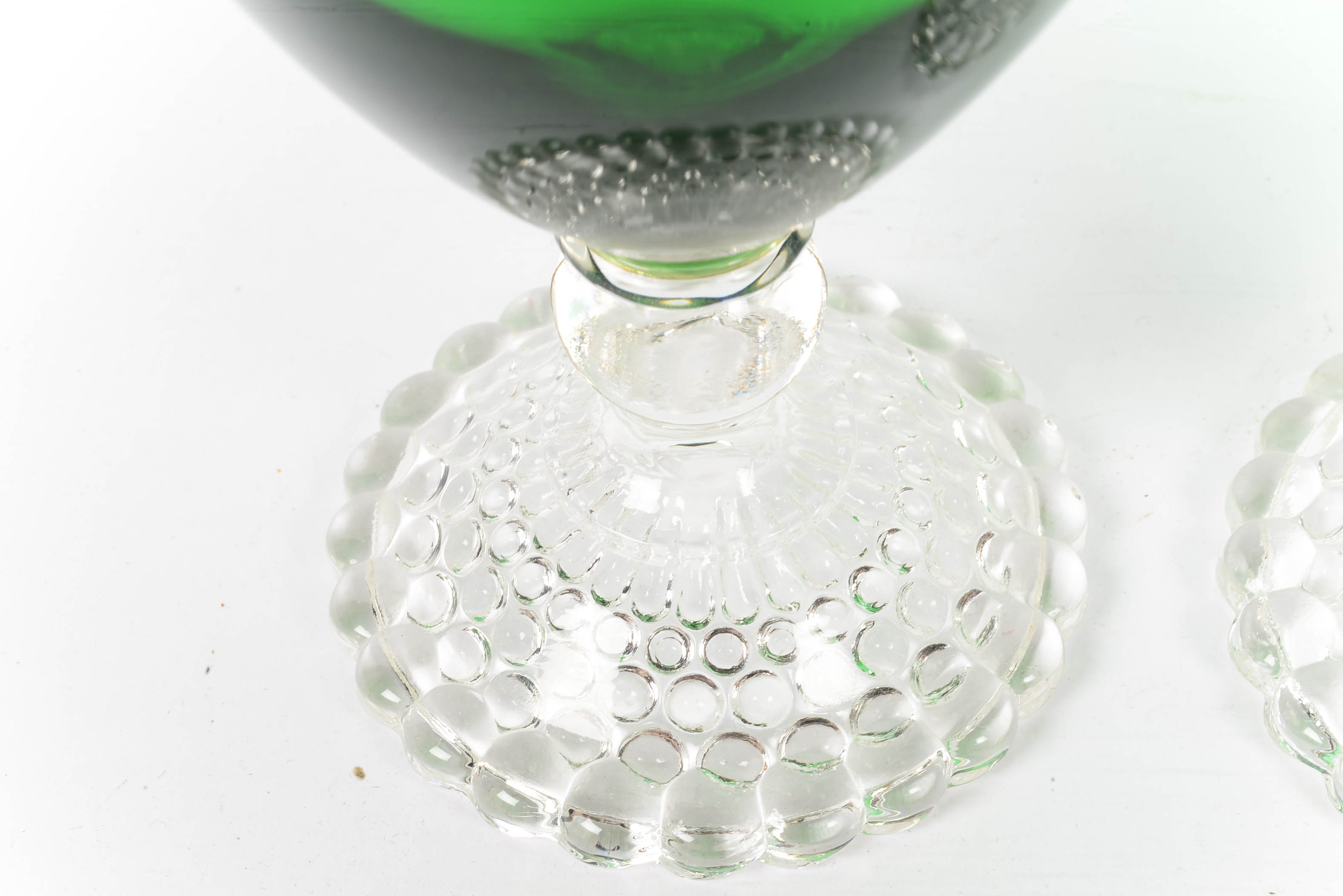 Anchor Hocking Early American Glasses with Bubble Foot Pattern