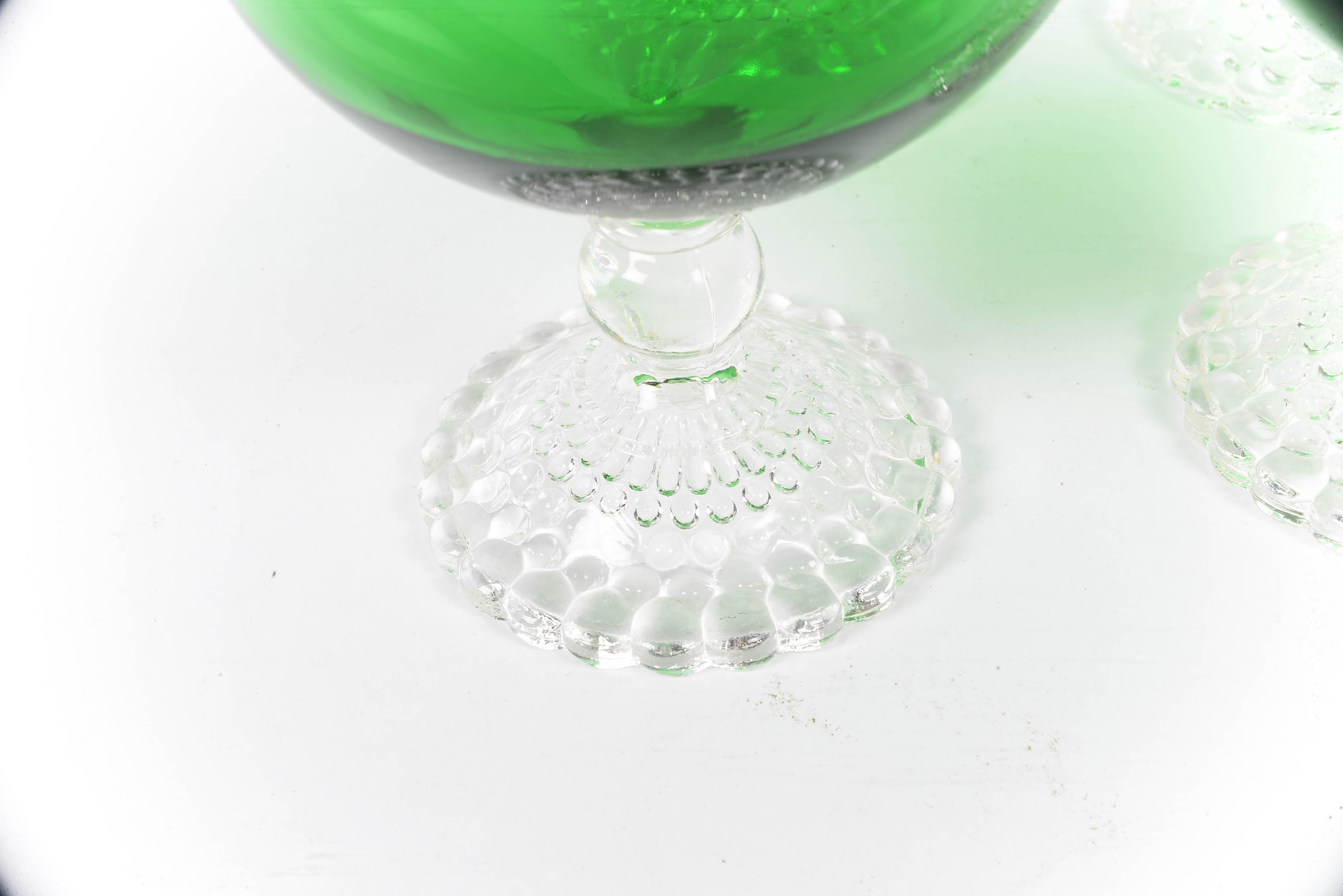 Anchor Hocking Early American Glasses with Bubble Foot Pattern