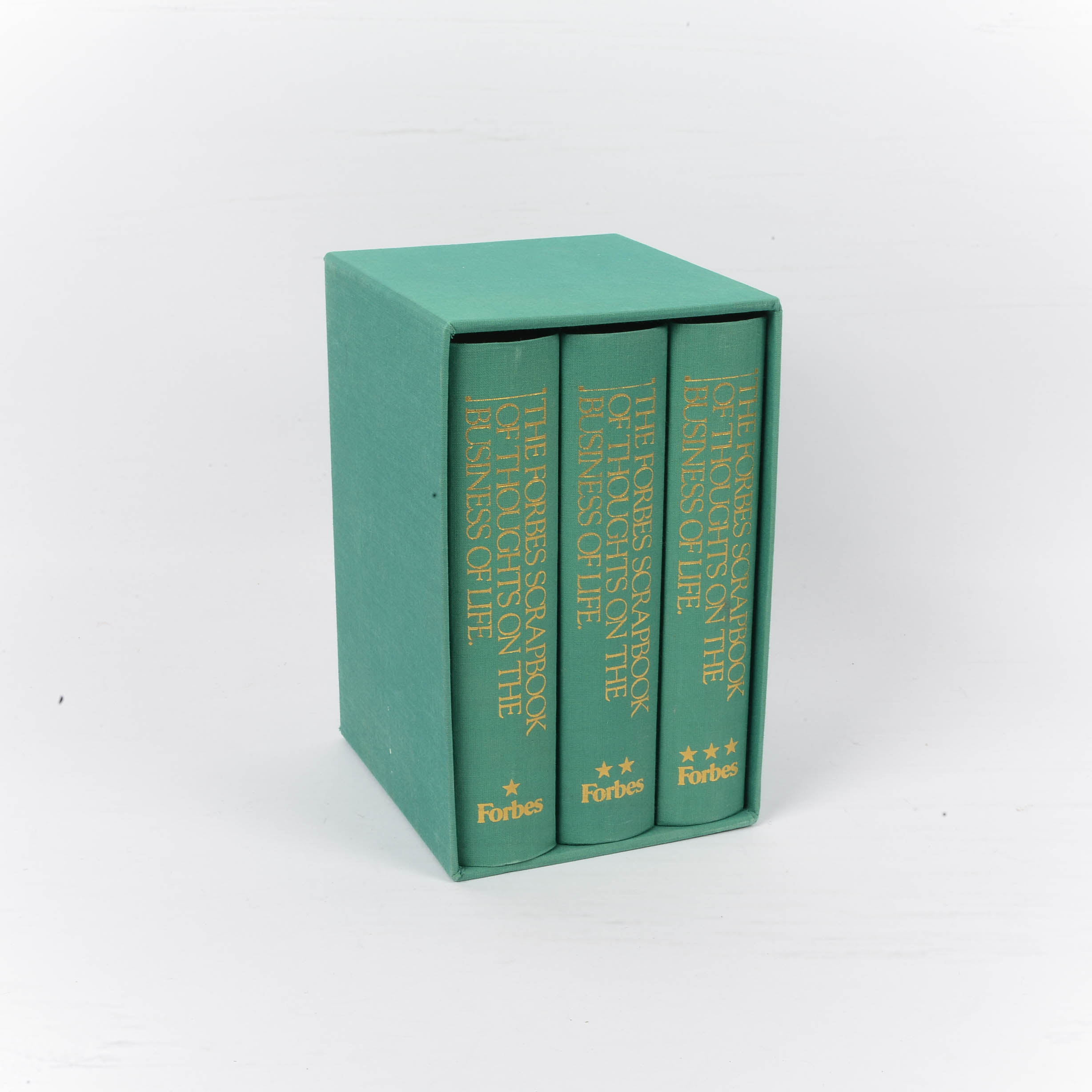 1950 Forbes Scrapbook First Edition/ First Printing 3 Volume Set , VF