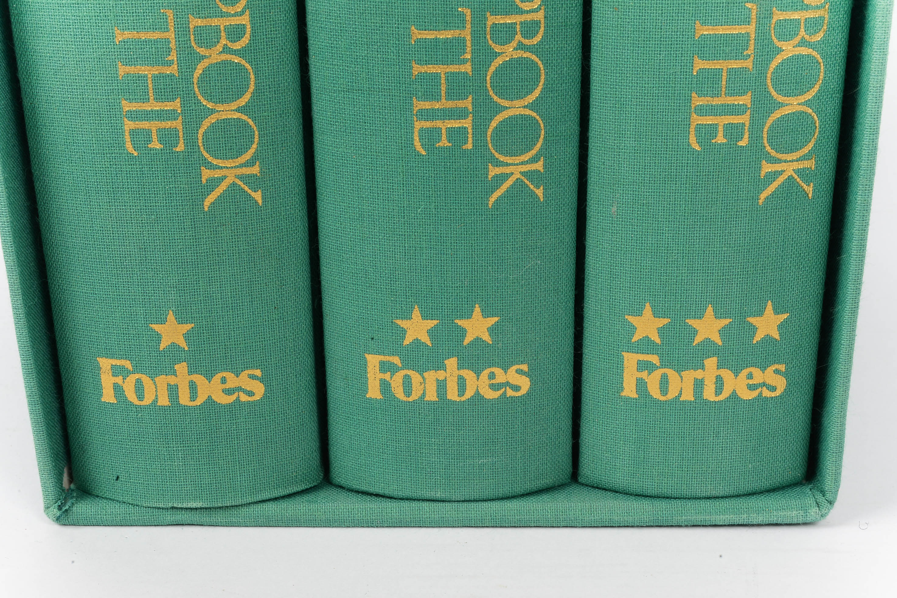 1950 Forbes Scrapbook First Edition/ First Printing 3 Volume Set , VF