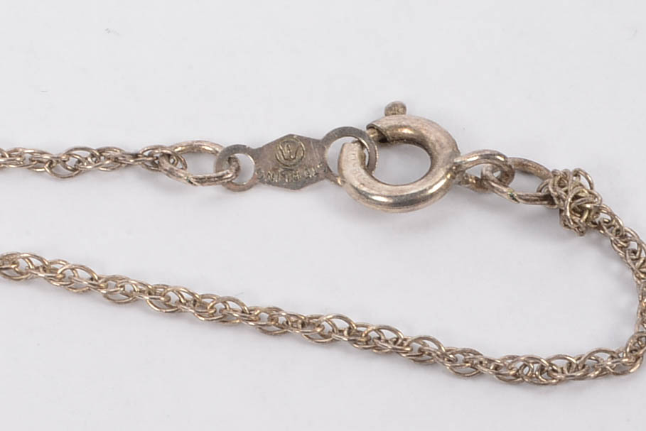 Sterling Silver Sand Dollar Necklace