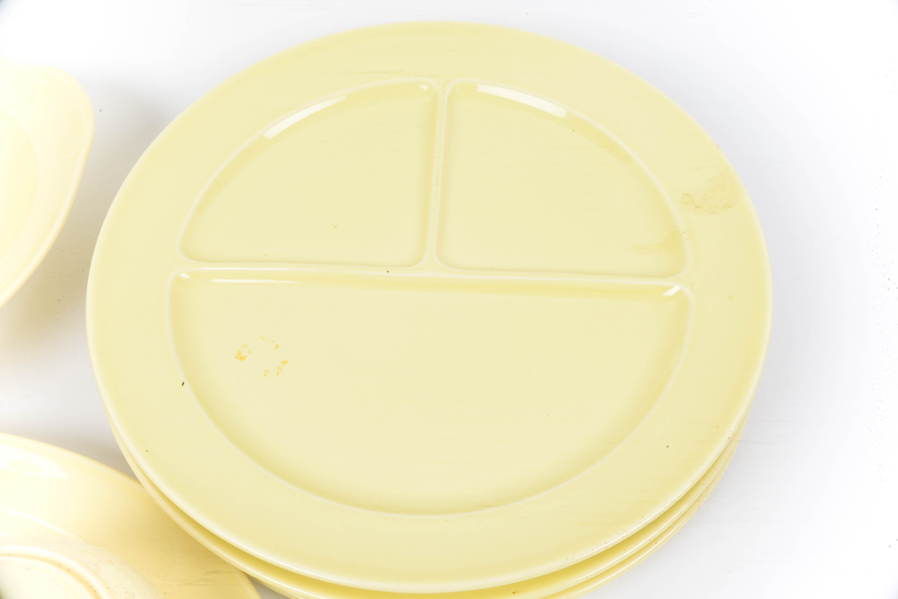 Lu Ray Pastel Dishes in Yellow