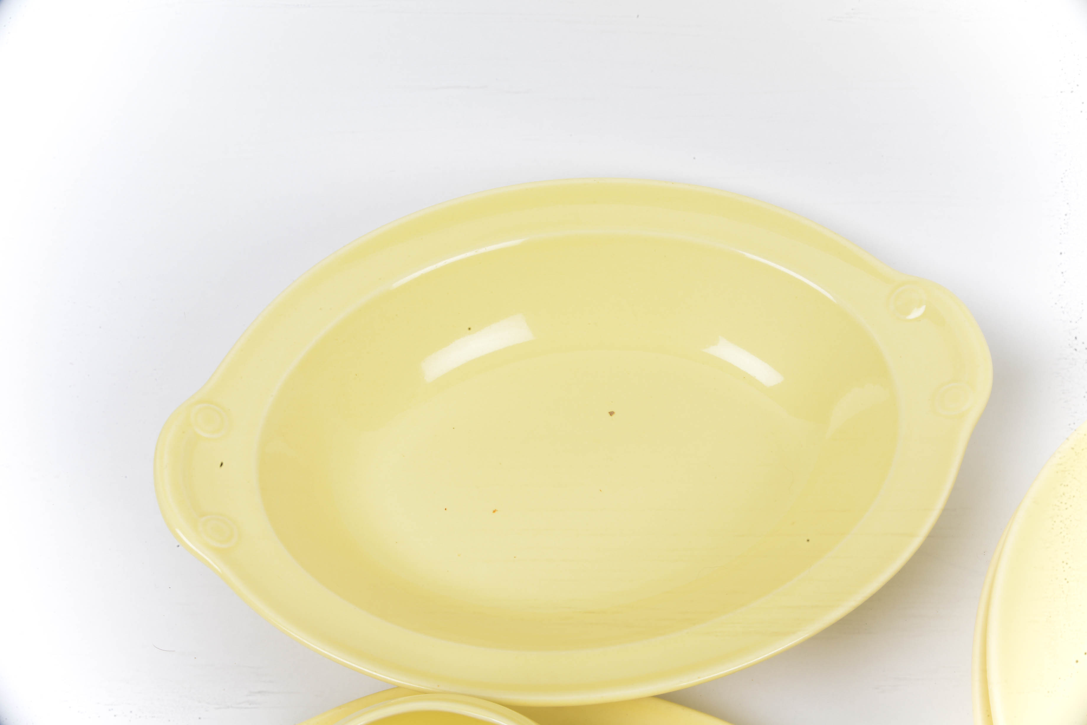 Lu Ray Pastel Dishes in Yellow
