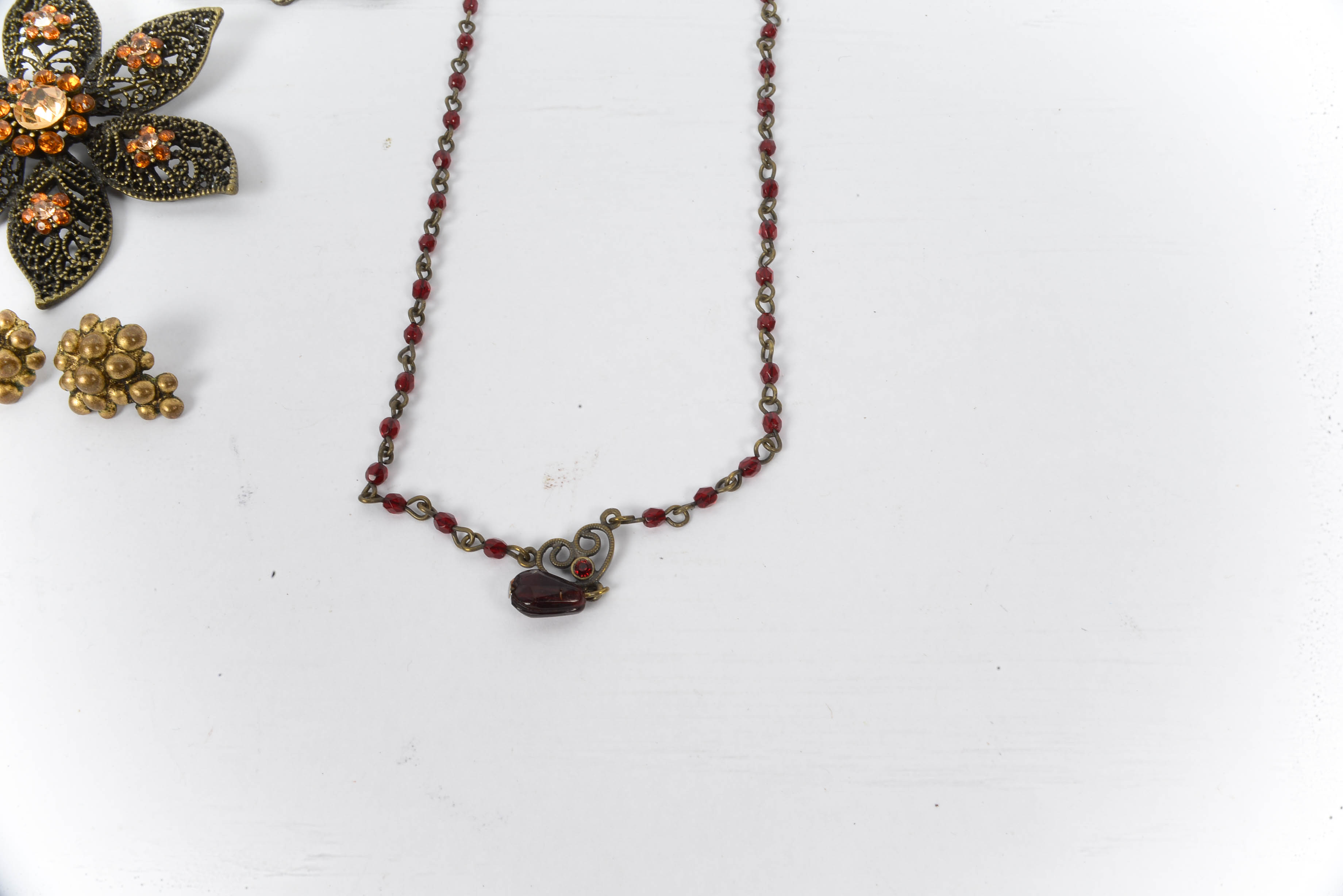 Victorian, Art Deco and Art Noveau Style Jewelry Grouping