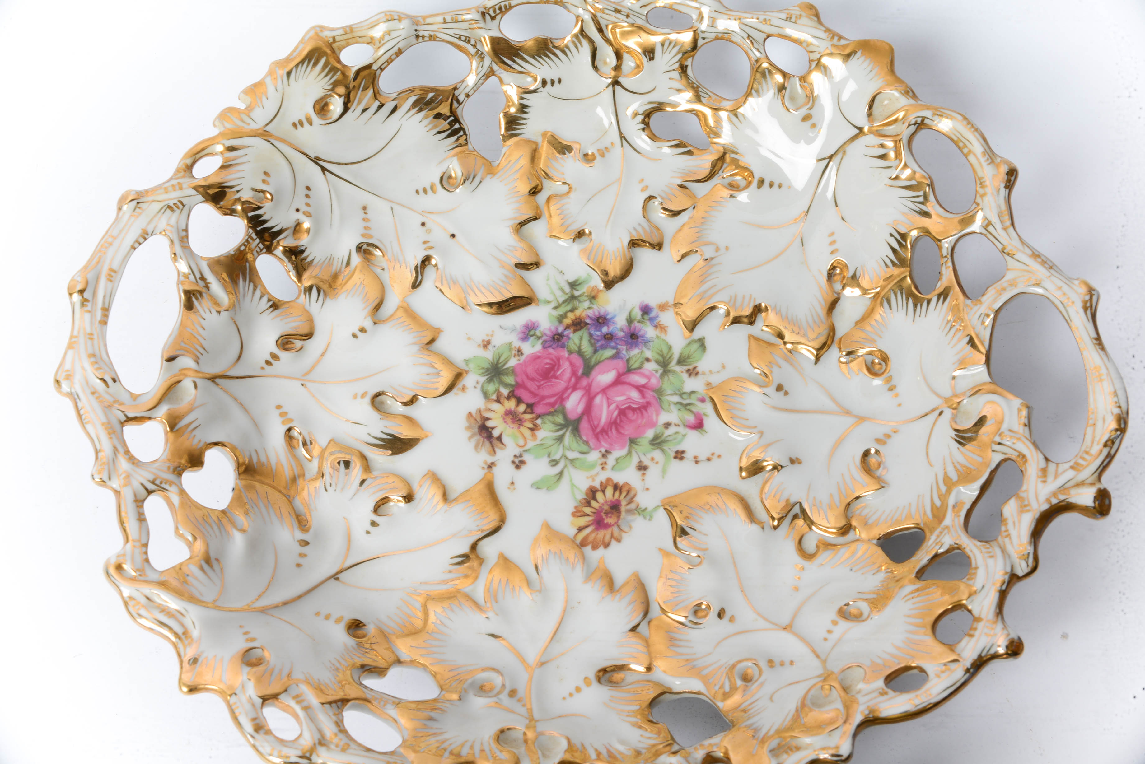 Charlottebrunn (1866-1920, Germany -Silesia ) Handled Serving Platters