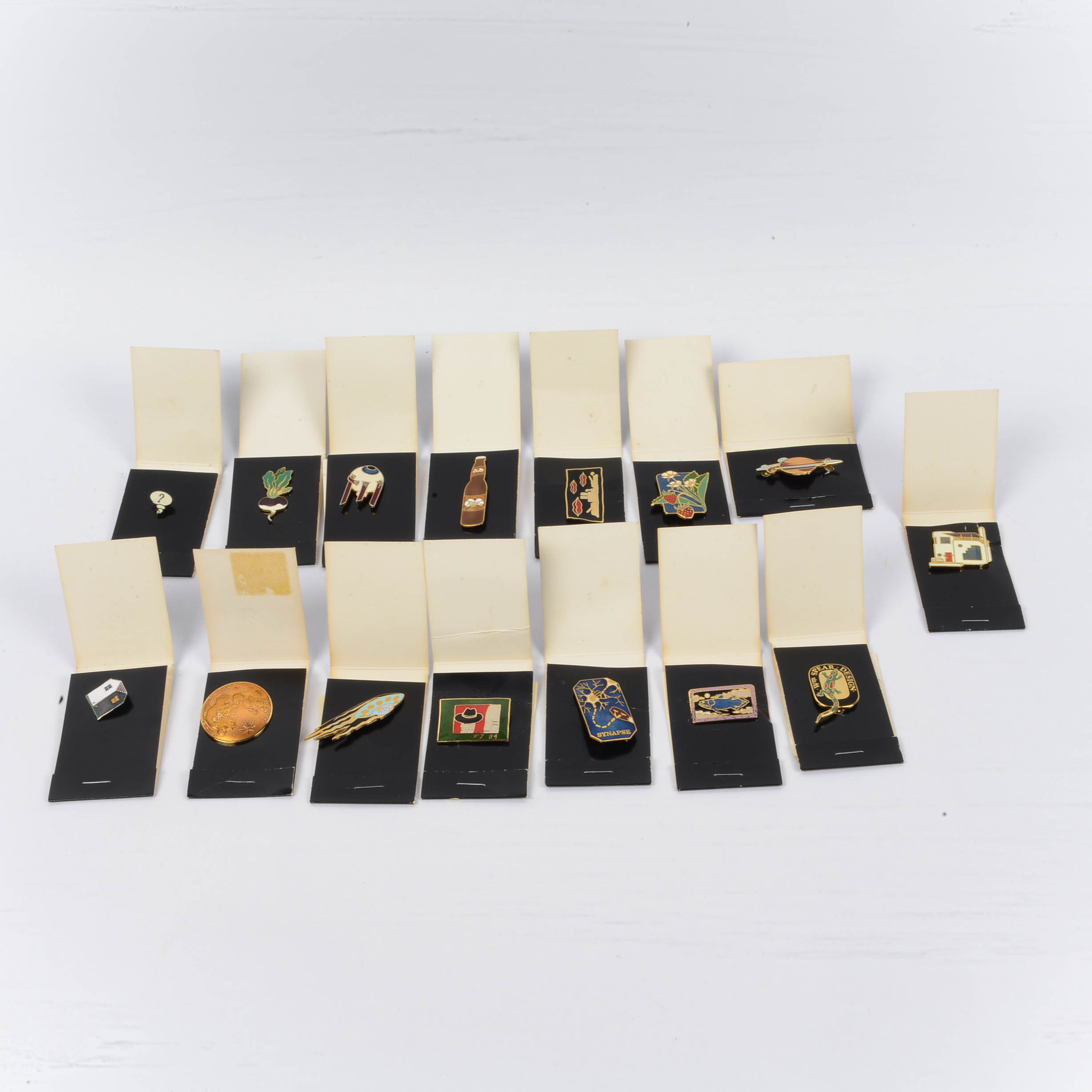 WM Spear Enamel Pins