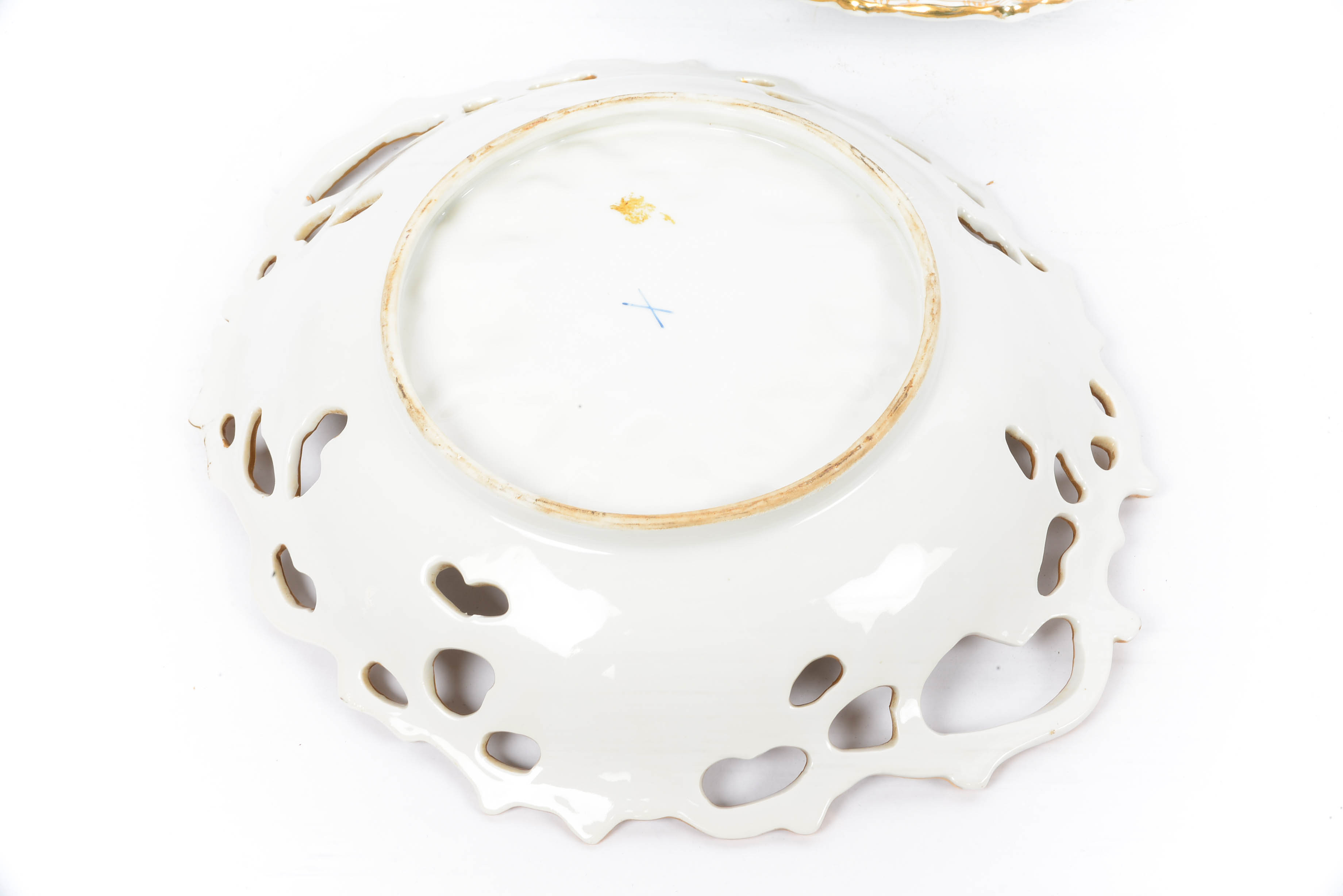 Charlottebrunn (1866-1920, Germany -Silesia ) Handled Serving Platters