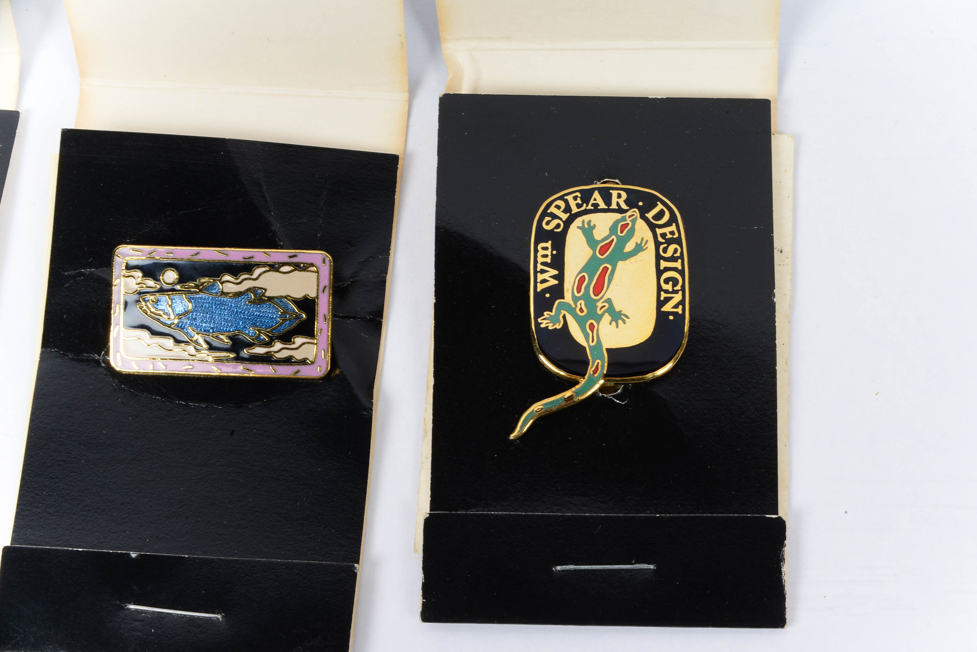 WM Spear Enamel Pins