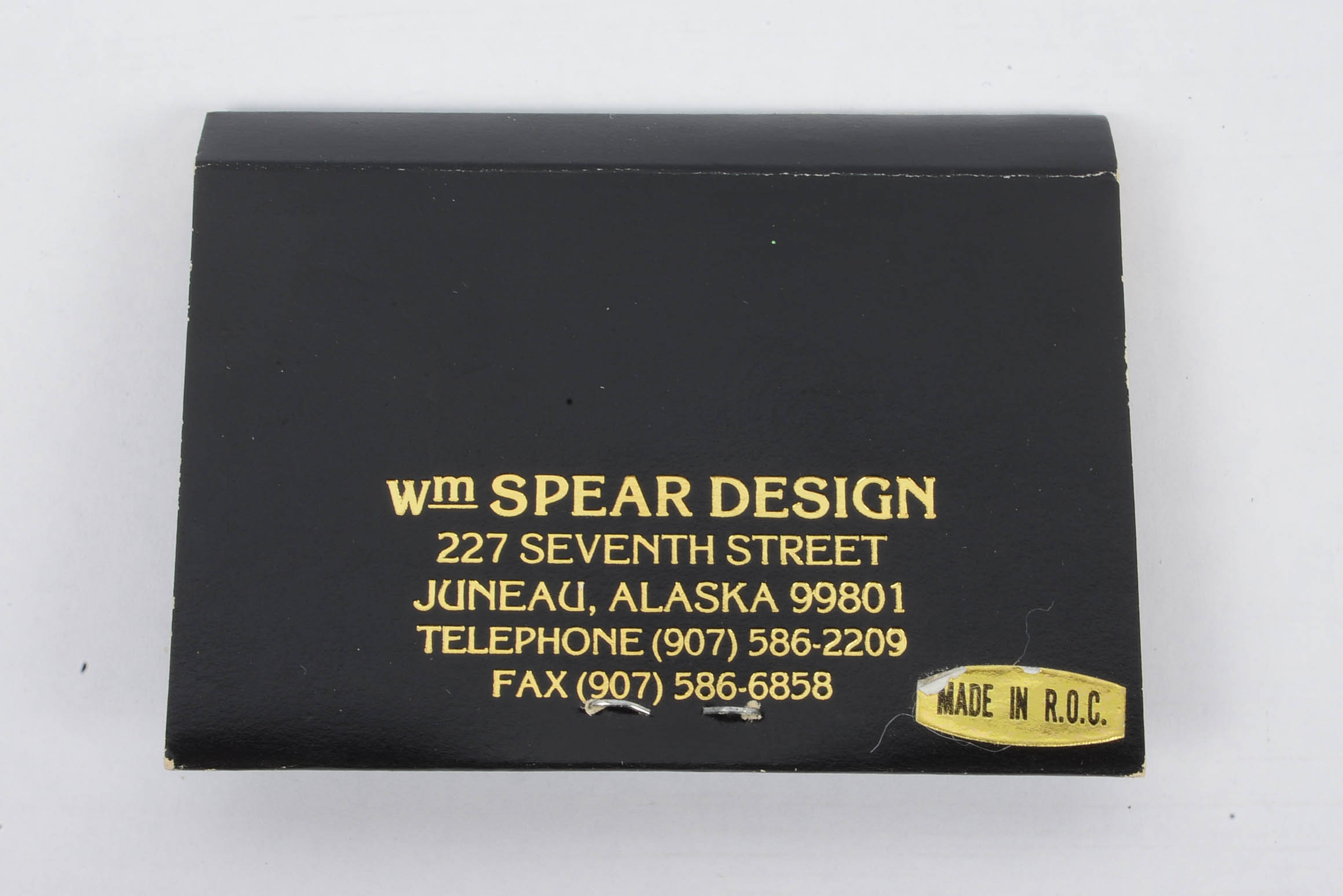 WM Spear Enamel Pins