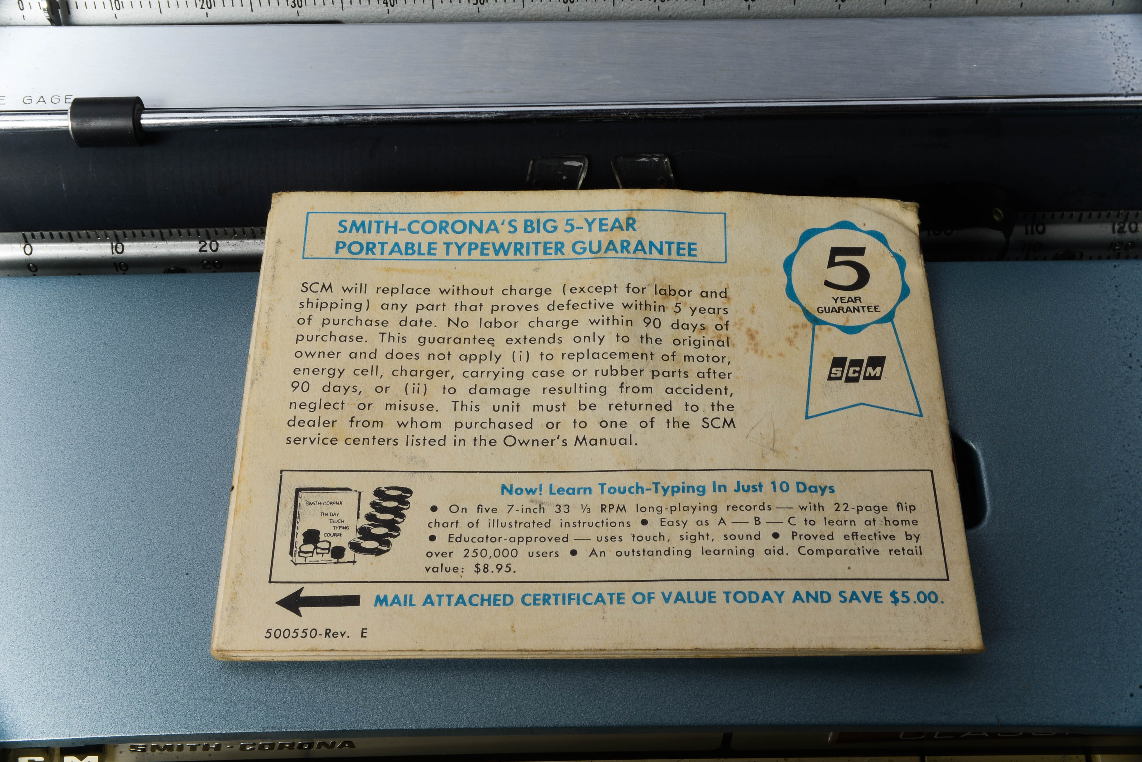 Smith Corona Portable Typewriter