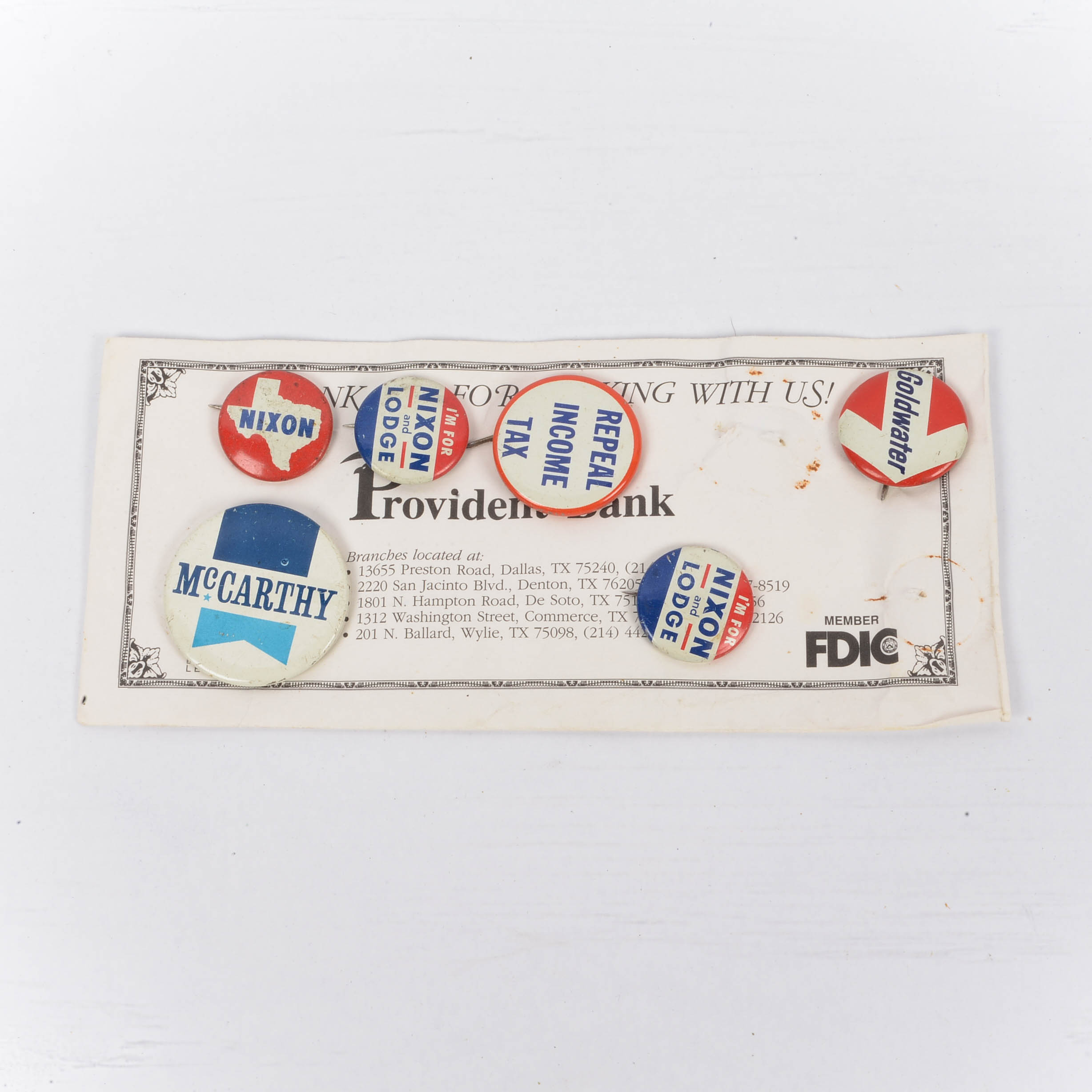 Vintage Political Pins