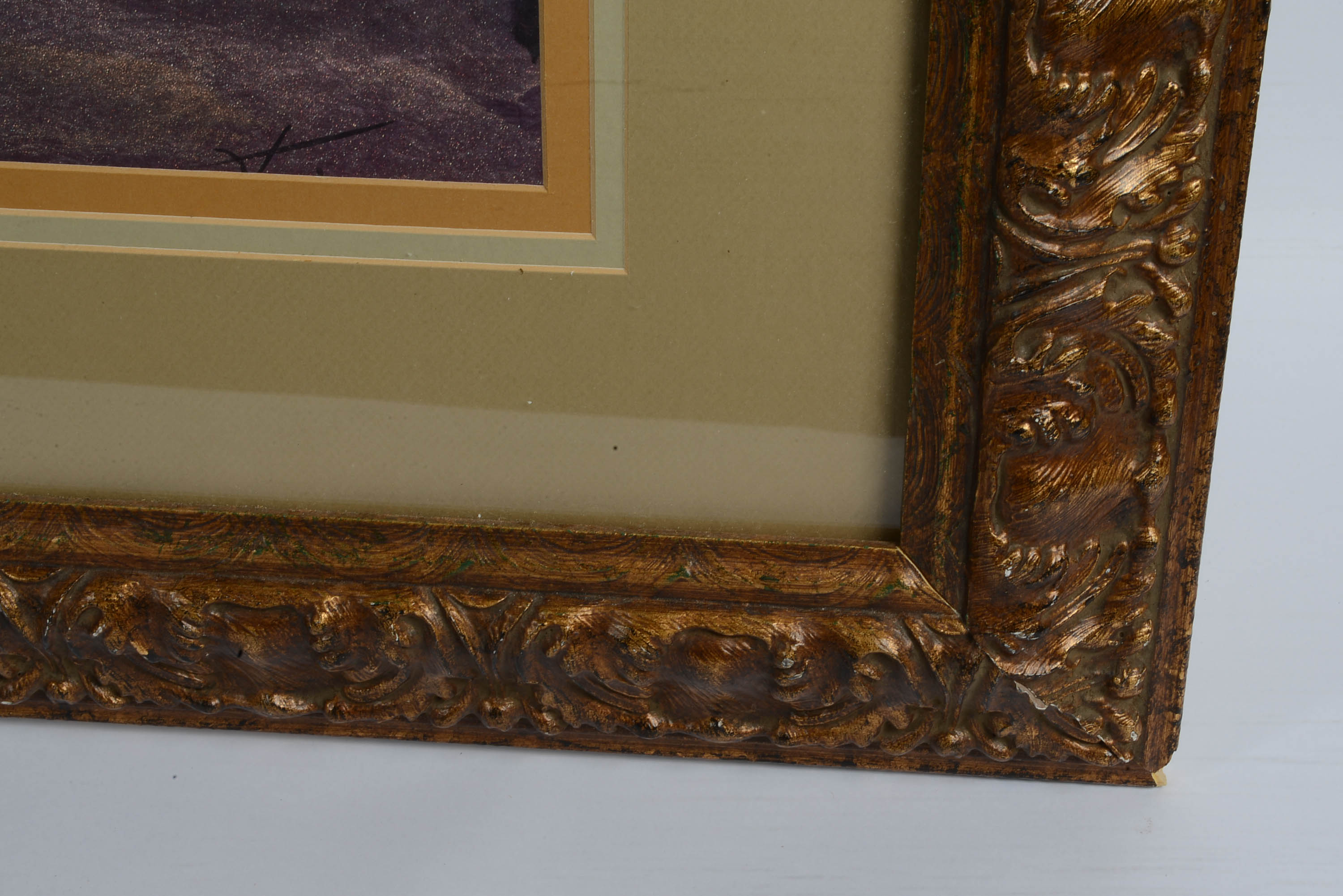 Abstract Print of a Woman in a Cubist Style