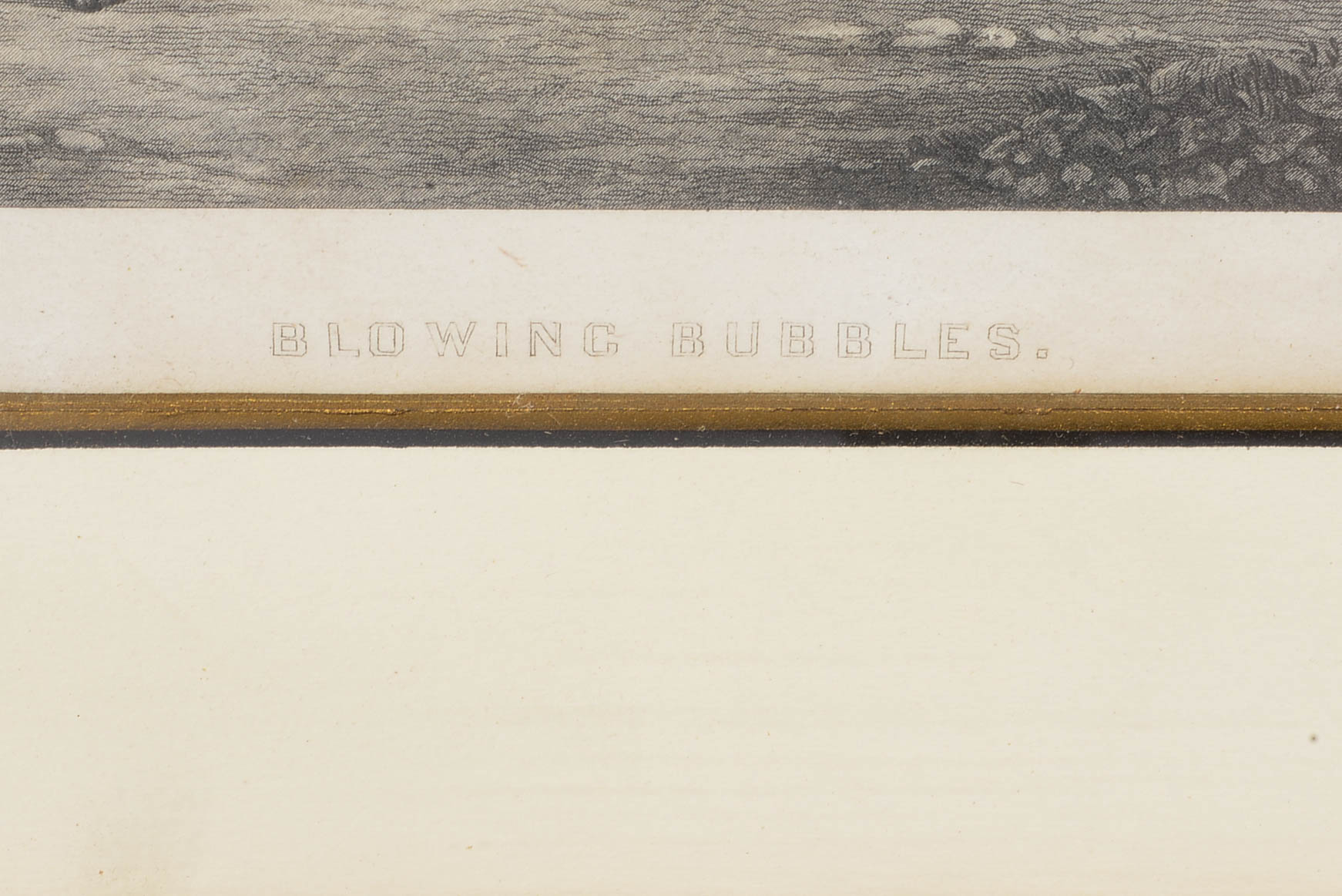 Framed Victorian (1860's) Steel Bookplate Engraving Duo