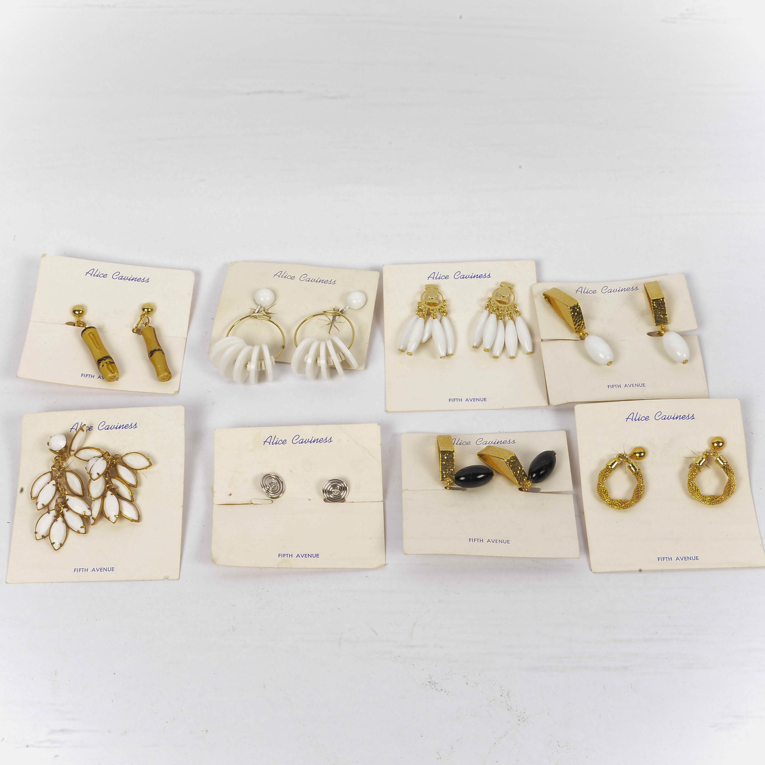 Alice Caviness Fifth Avenue 1950's Earrings