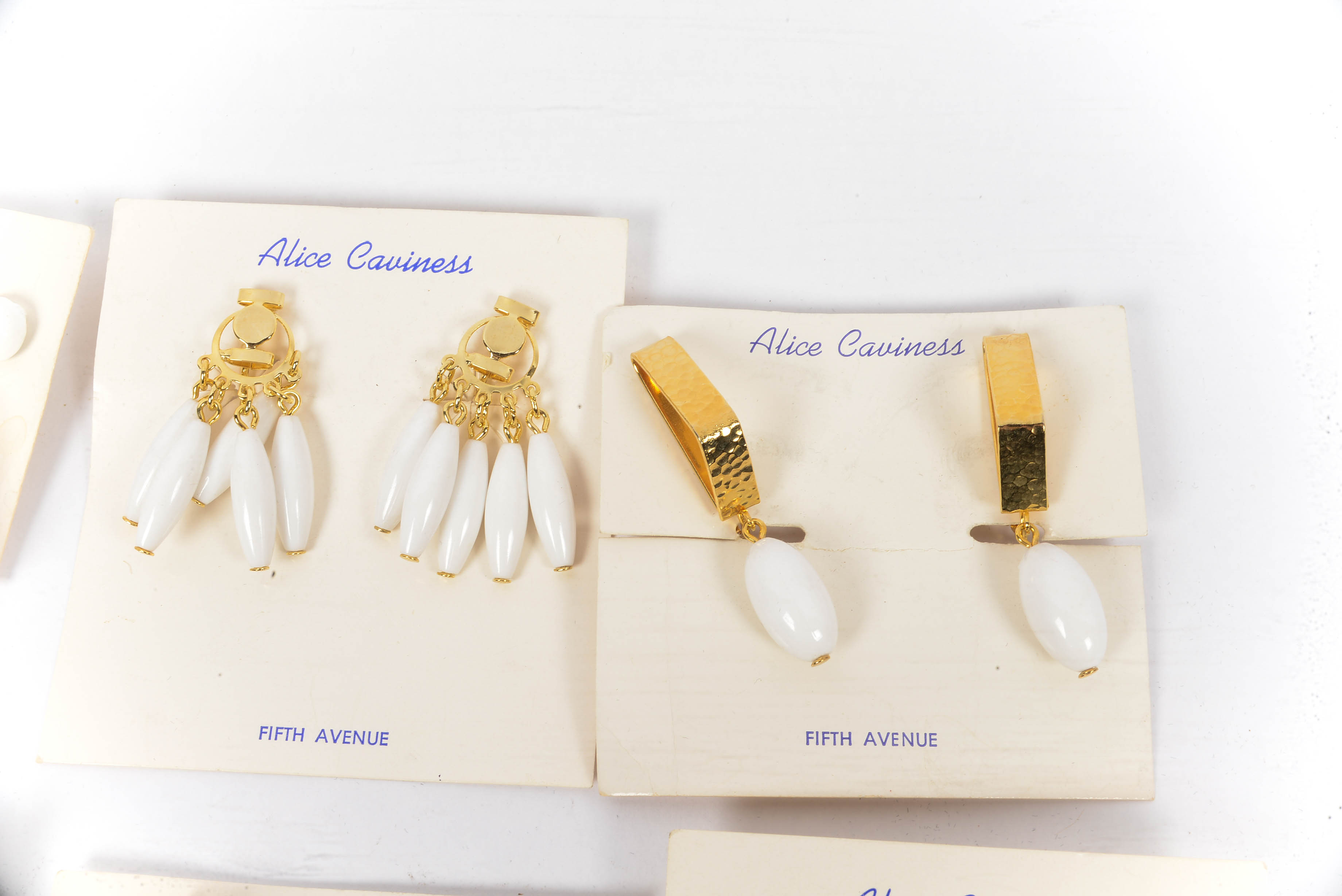 Alice Caviness Fifth Avenue 1950's Earrings