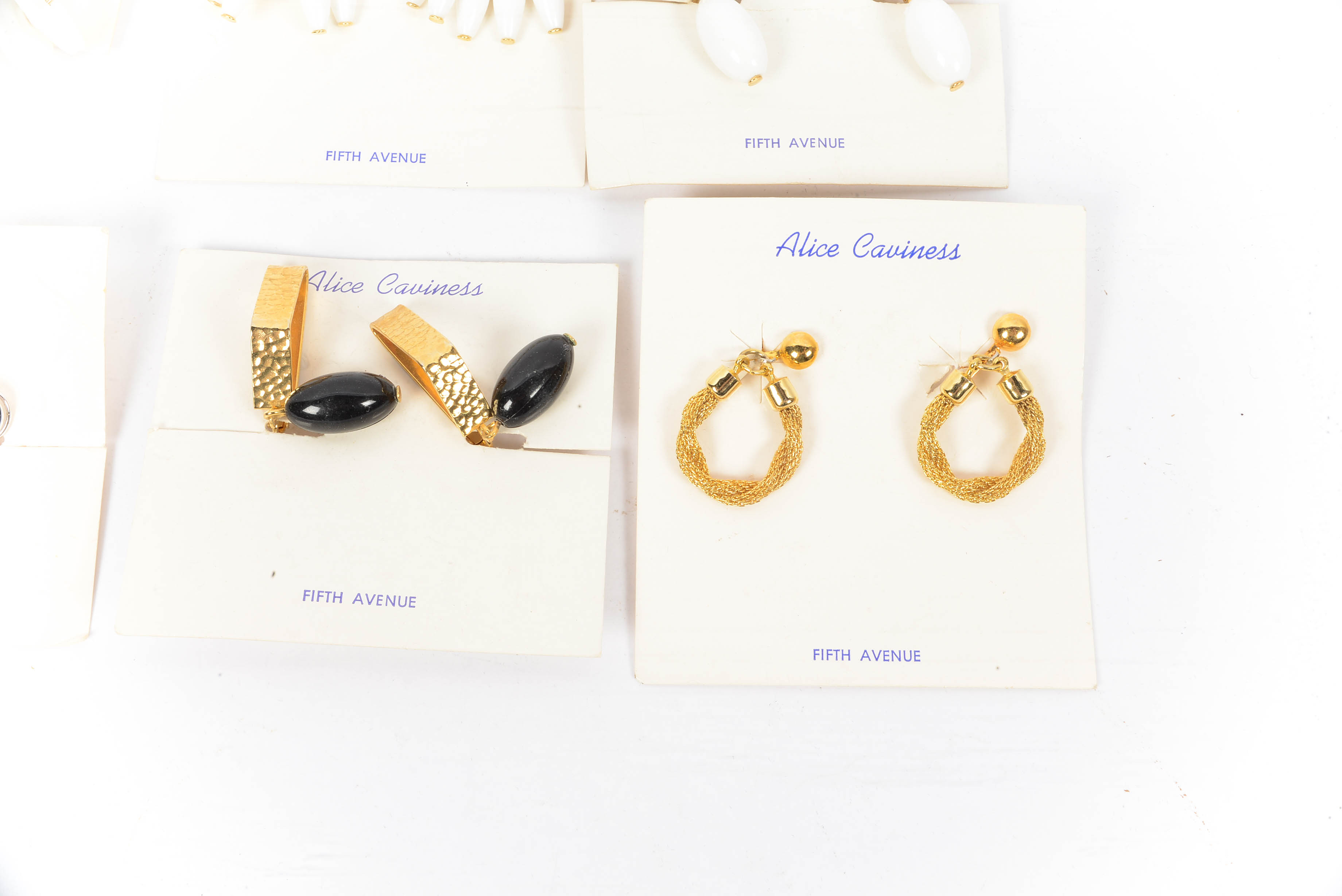 Alice Caviness Fifth Avenue 1950's Earrings