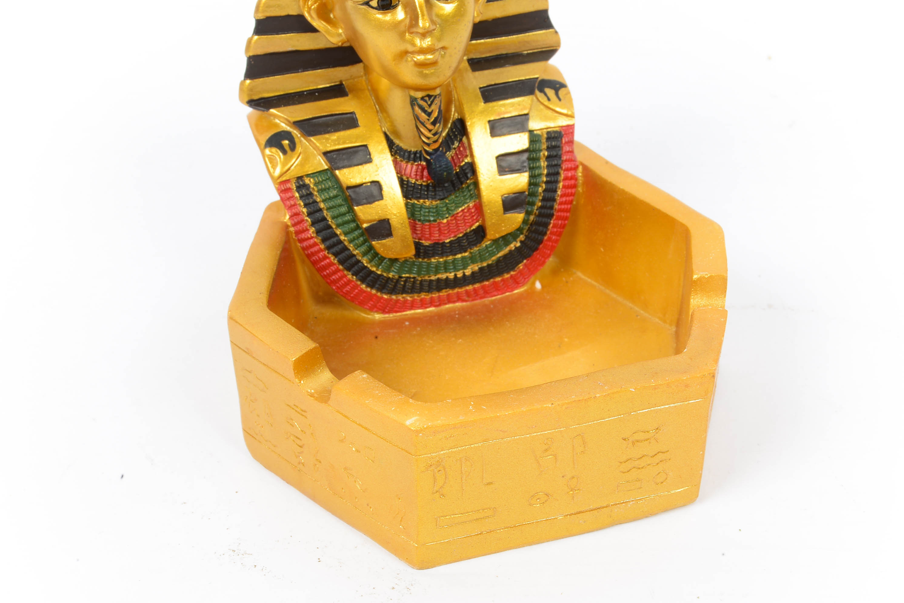 Gentleman's Drawer Lot - Stone Arrowheads, Tigers Eye and Buckle