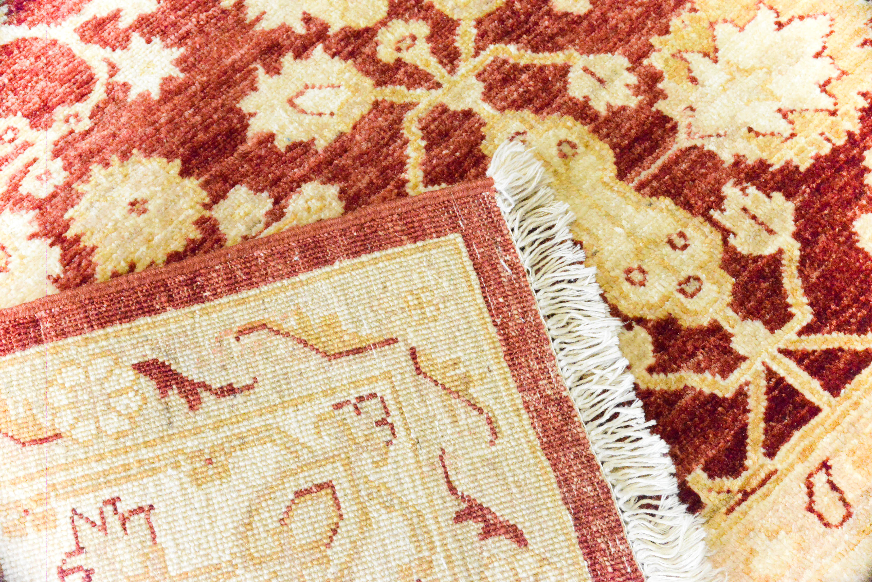 Afghan Oushak Area Rug