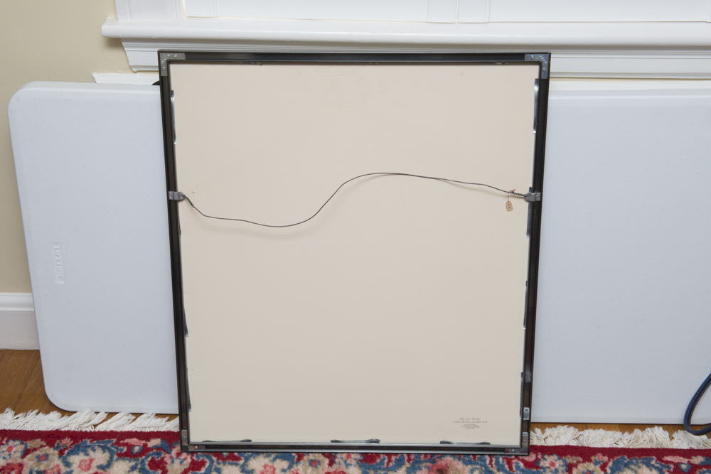 Dmen "Southwest Portrait, State #2" Acrylic on Paper