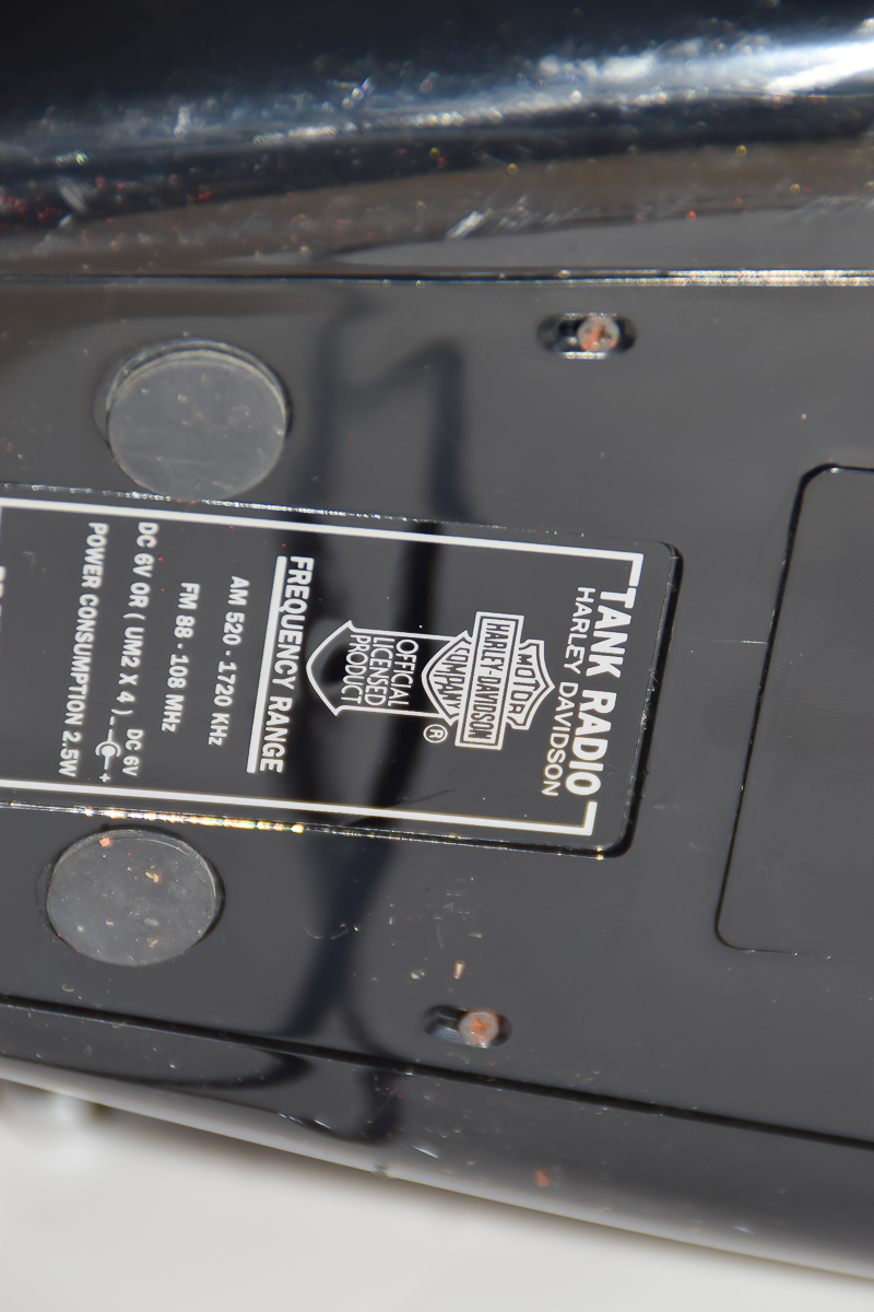 Harley Davidson Tank Radio