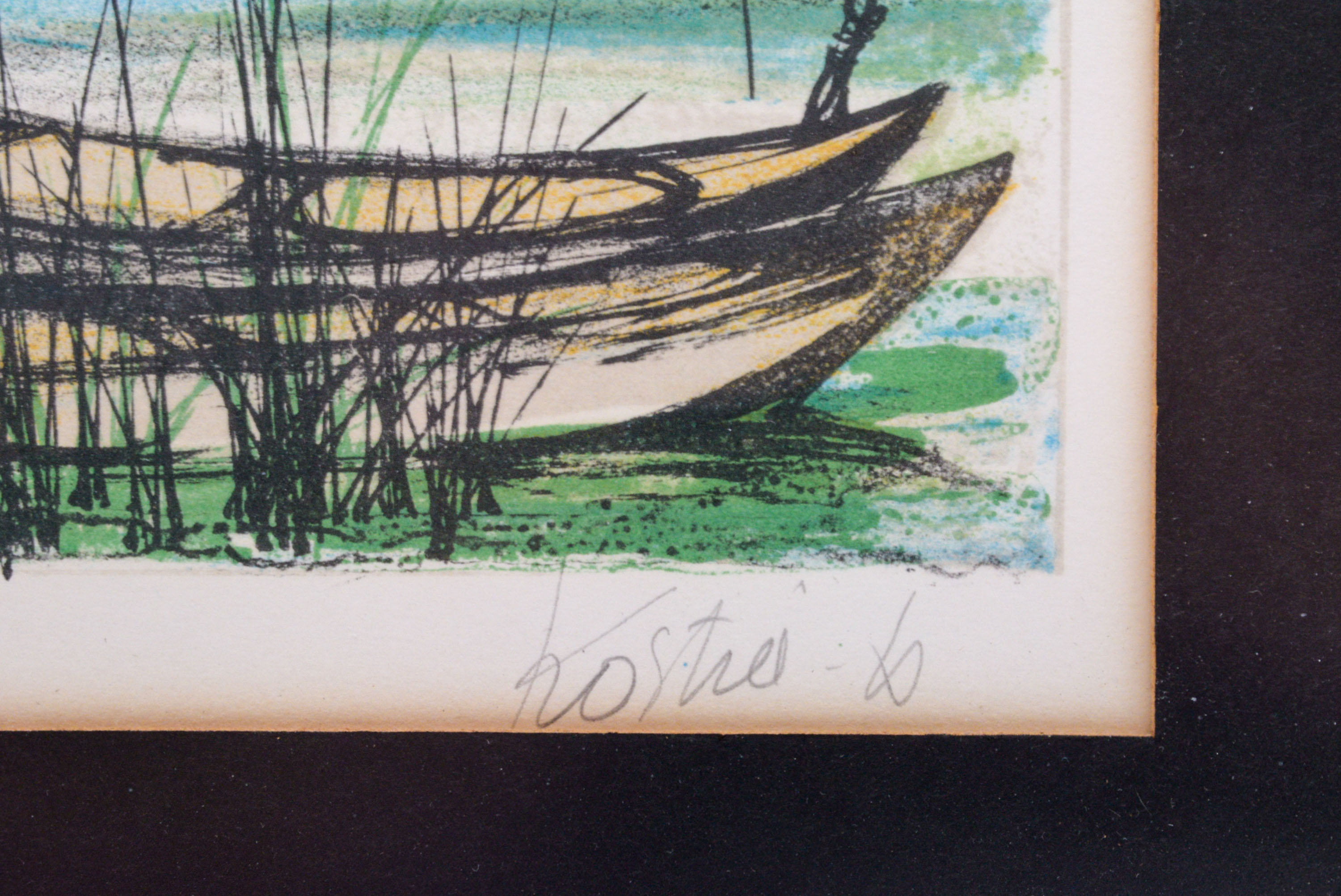 Original Signed Lithograph by Kostia-B