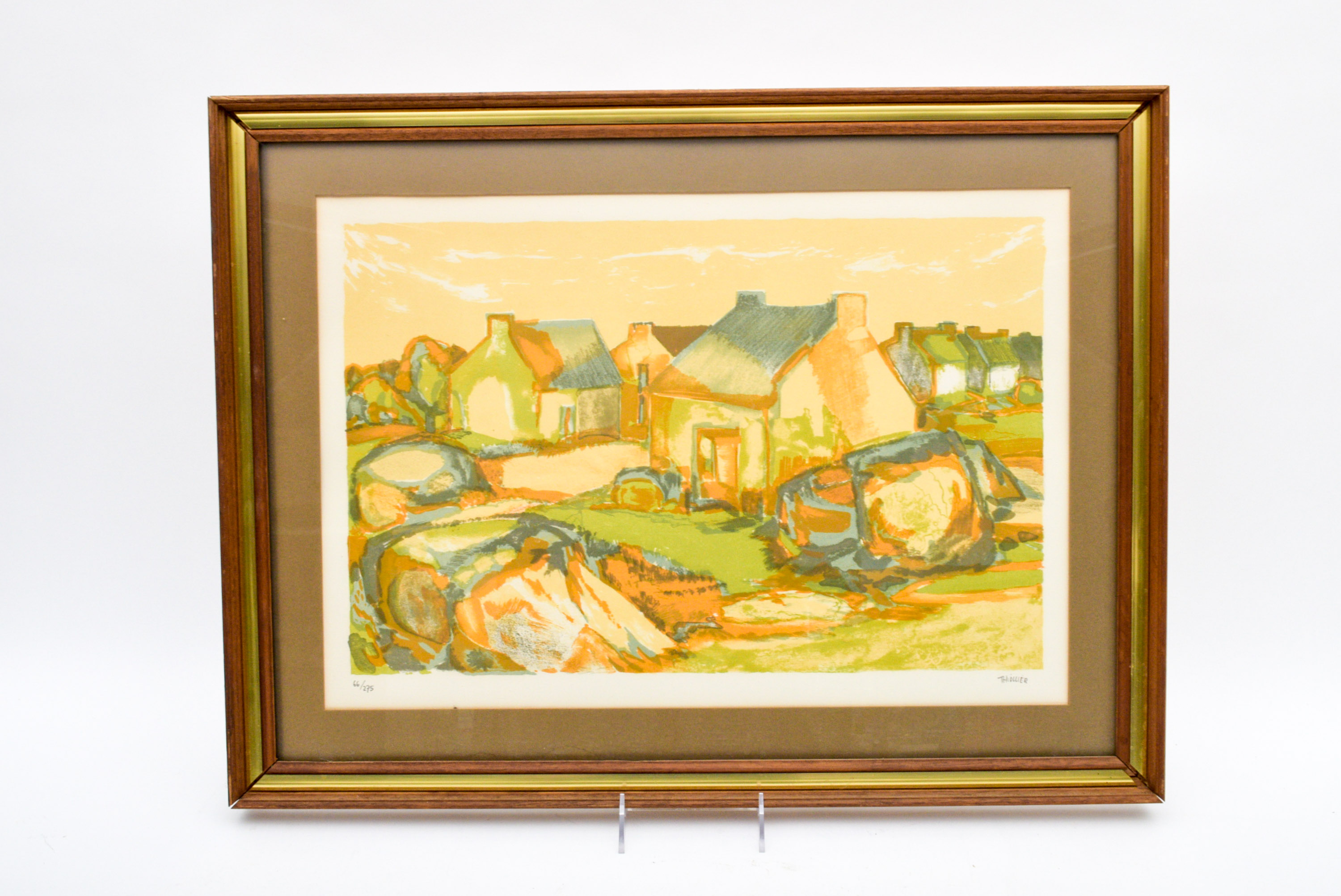 Original Signed Lithograph by Elaine Thiollier