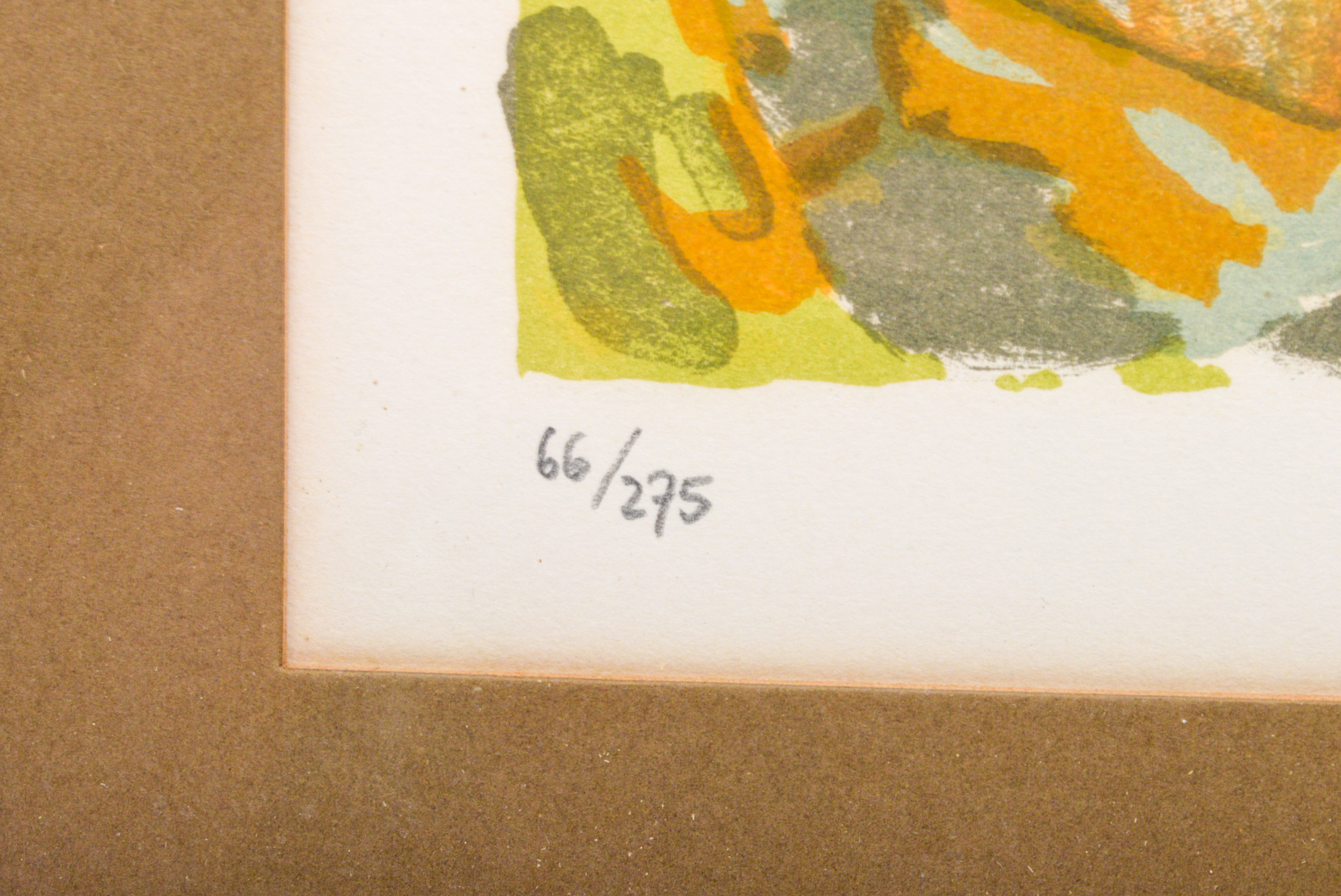 Original Signed Lithograph by Elaine Thiollier