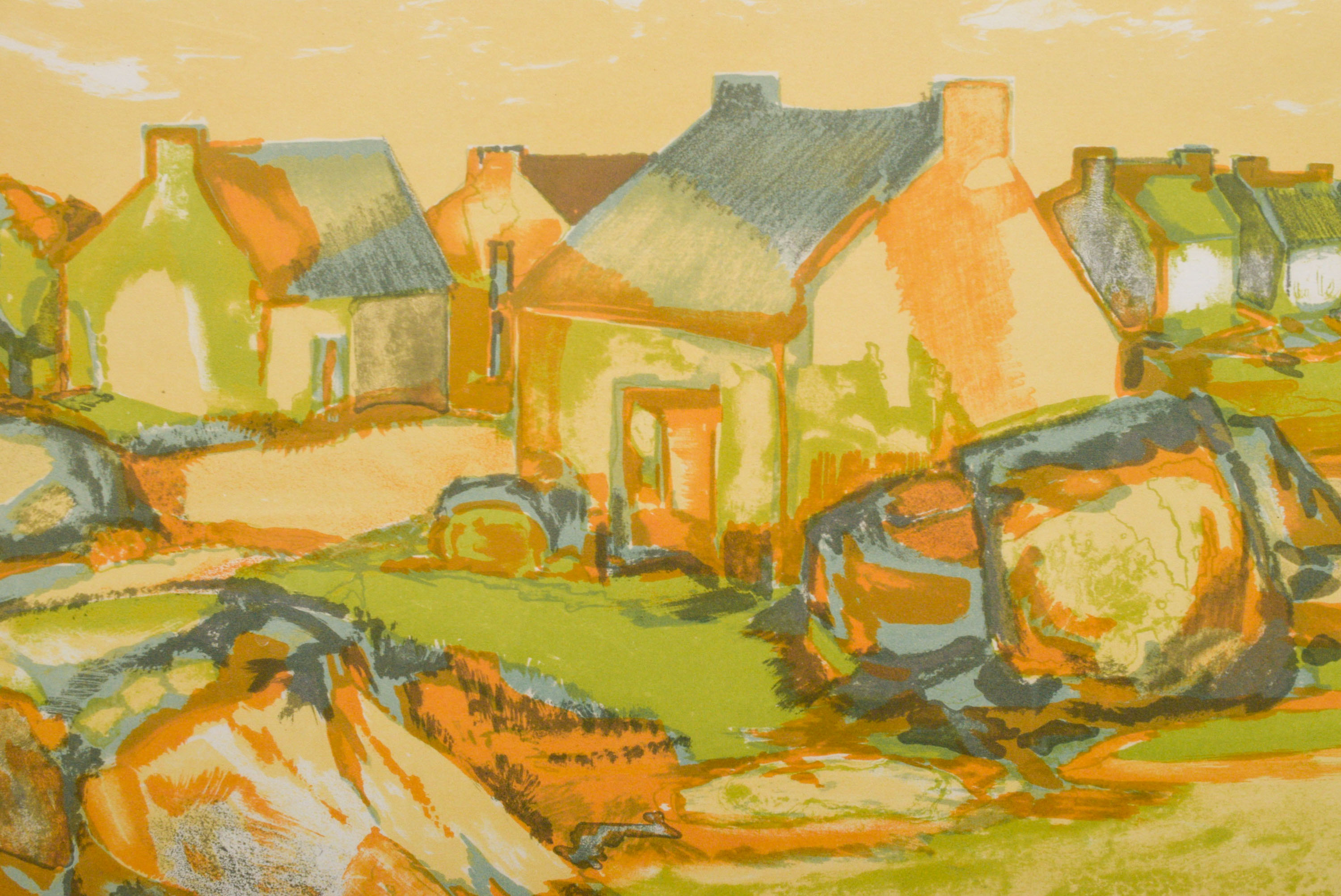 Original Signed Lithograph by Elaine Thiollier