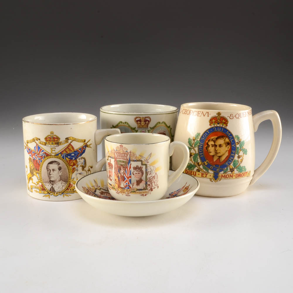 Commemorative English Coronation Ware