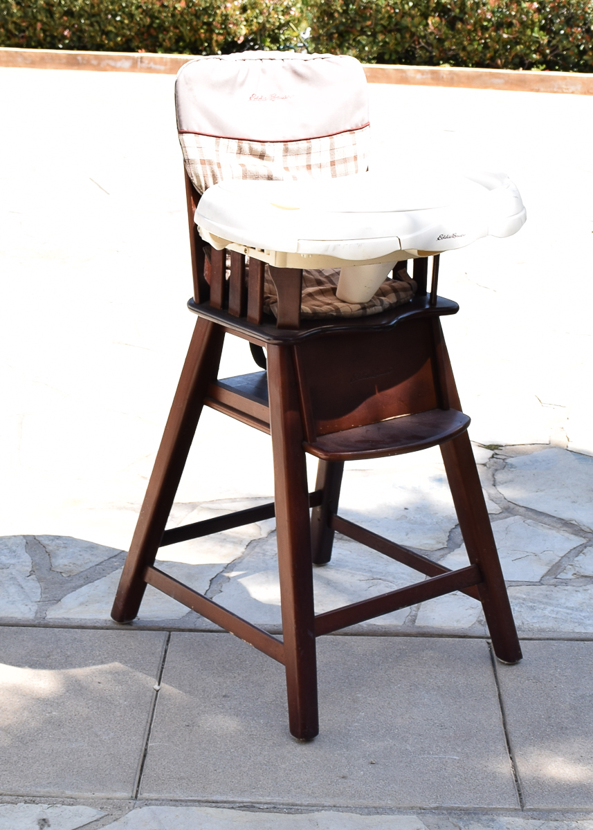 Eddie Bauer Wooden High Chair