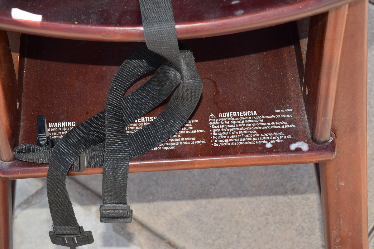 Eddie Bauer Wooden High Chair