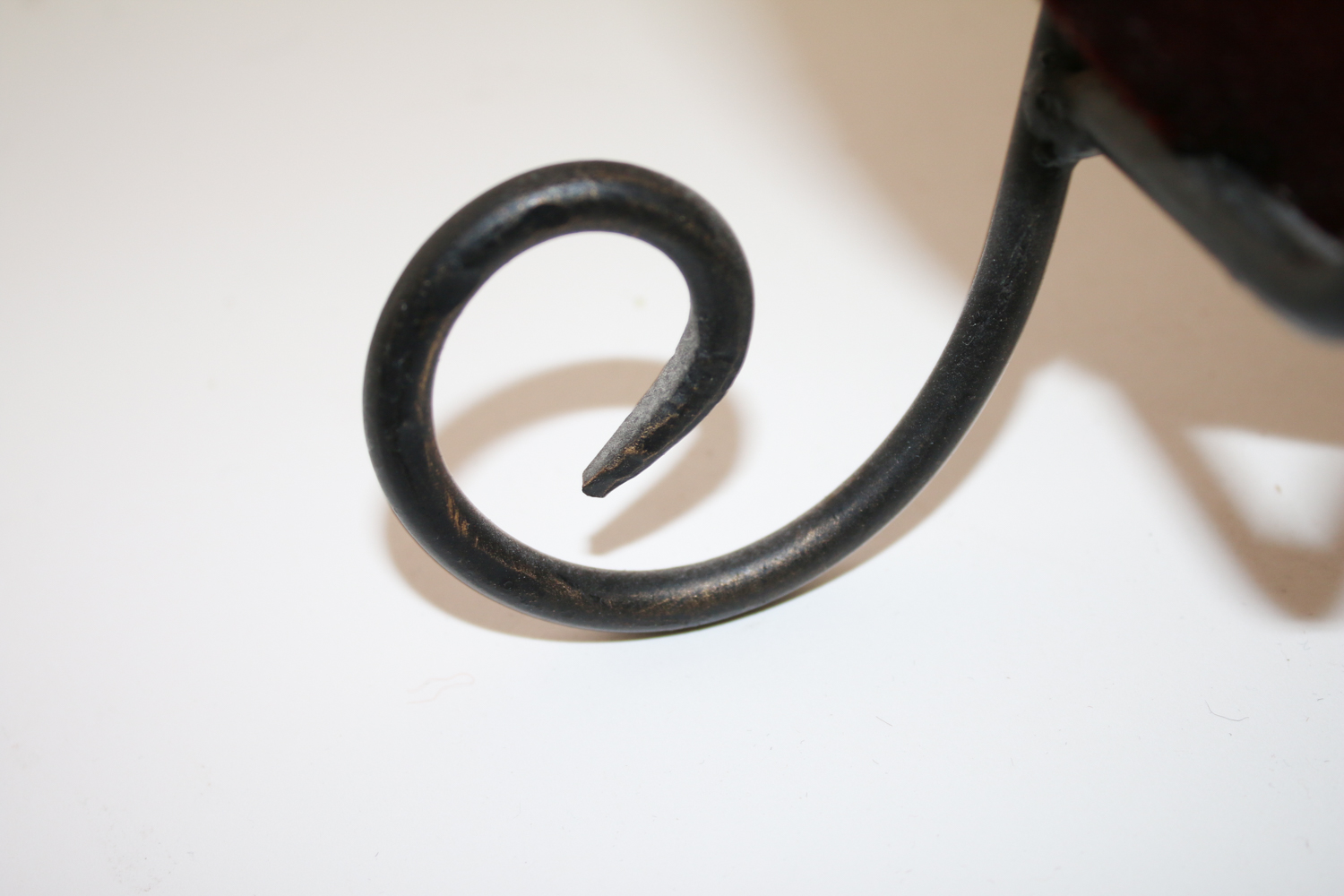 Antique Hand Painted Portrait on Ceramic